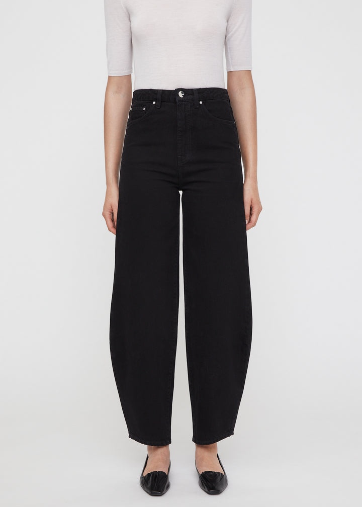 Barrel leg denim black - 3