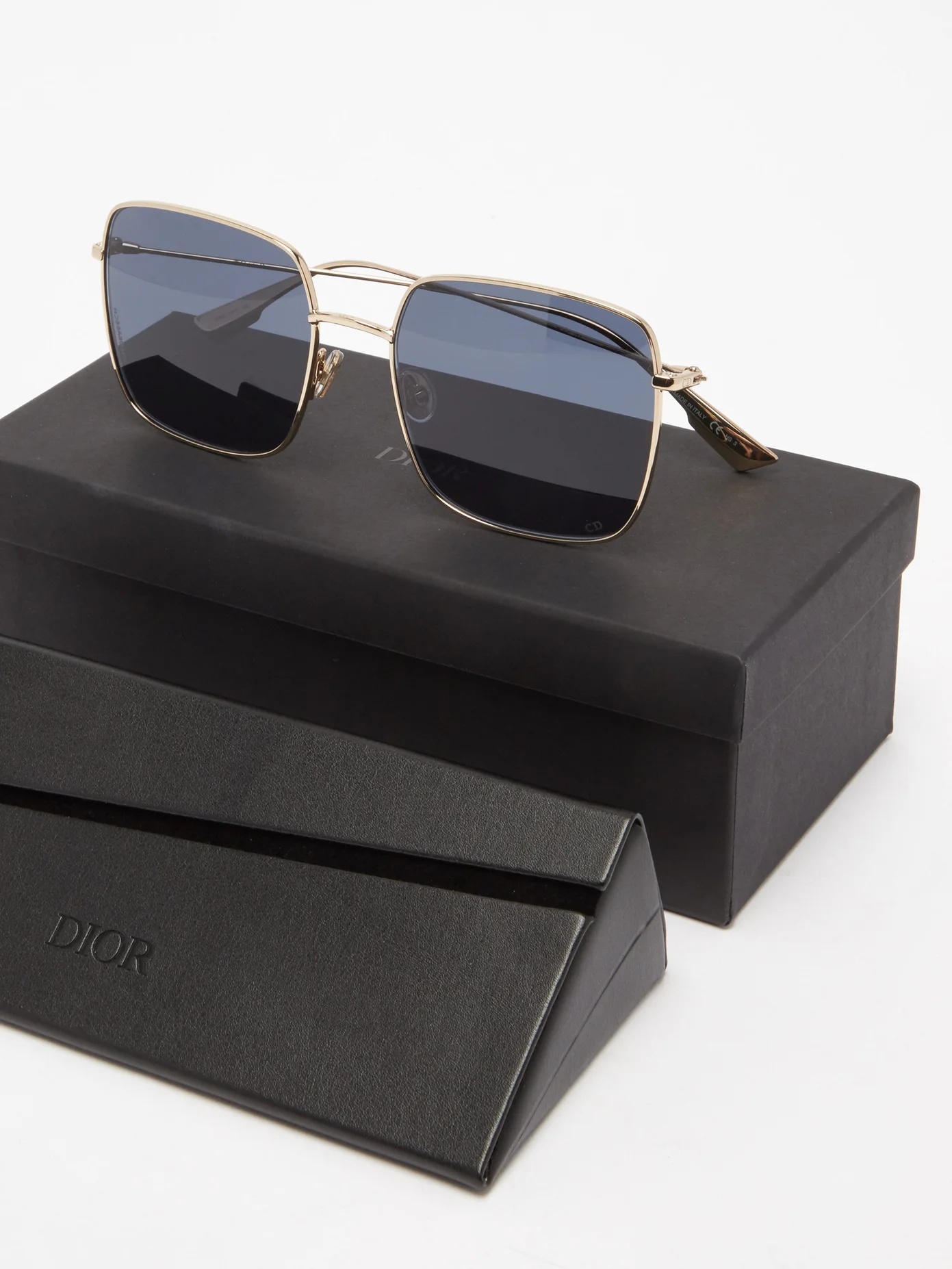 DiorStellaire1XS square metal sunglasses - 5