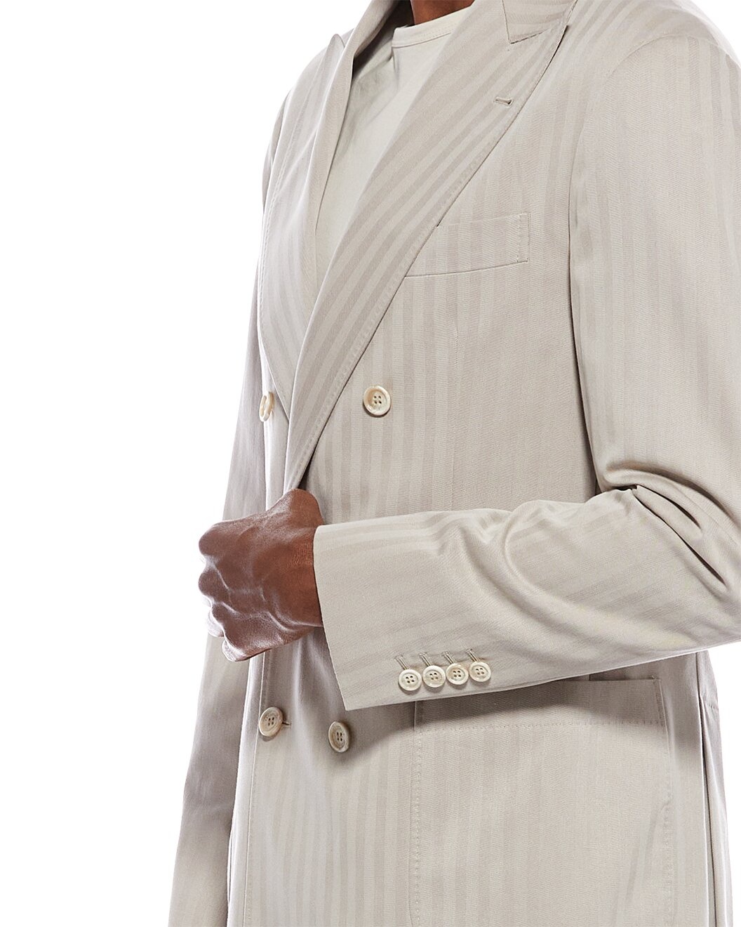 Brunello Cucinelli 2pc Silk-Blend Suit with Pleated Pant - 3