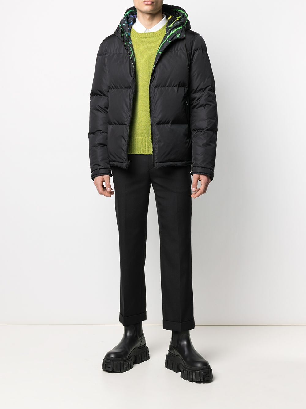 VLTN Times reversible down jacket - 6