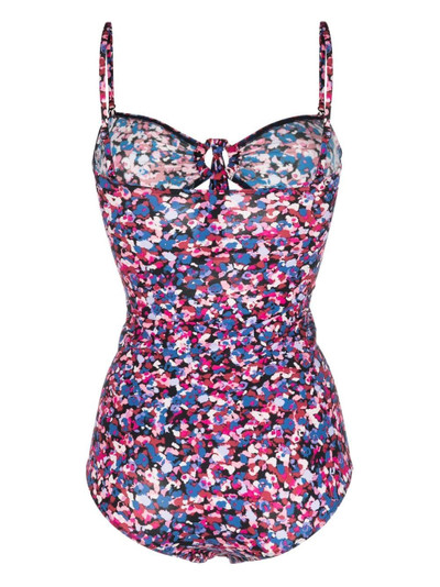 Isabel Marant abstract-print swimsuit outlook