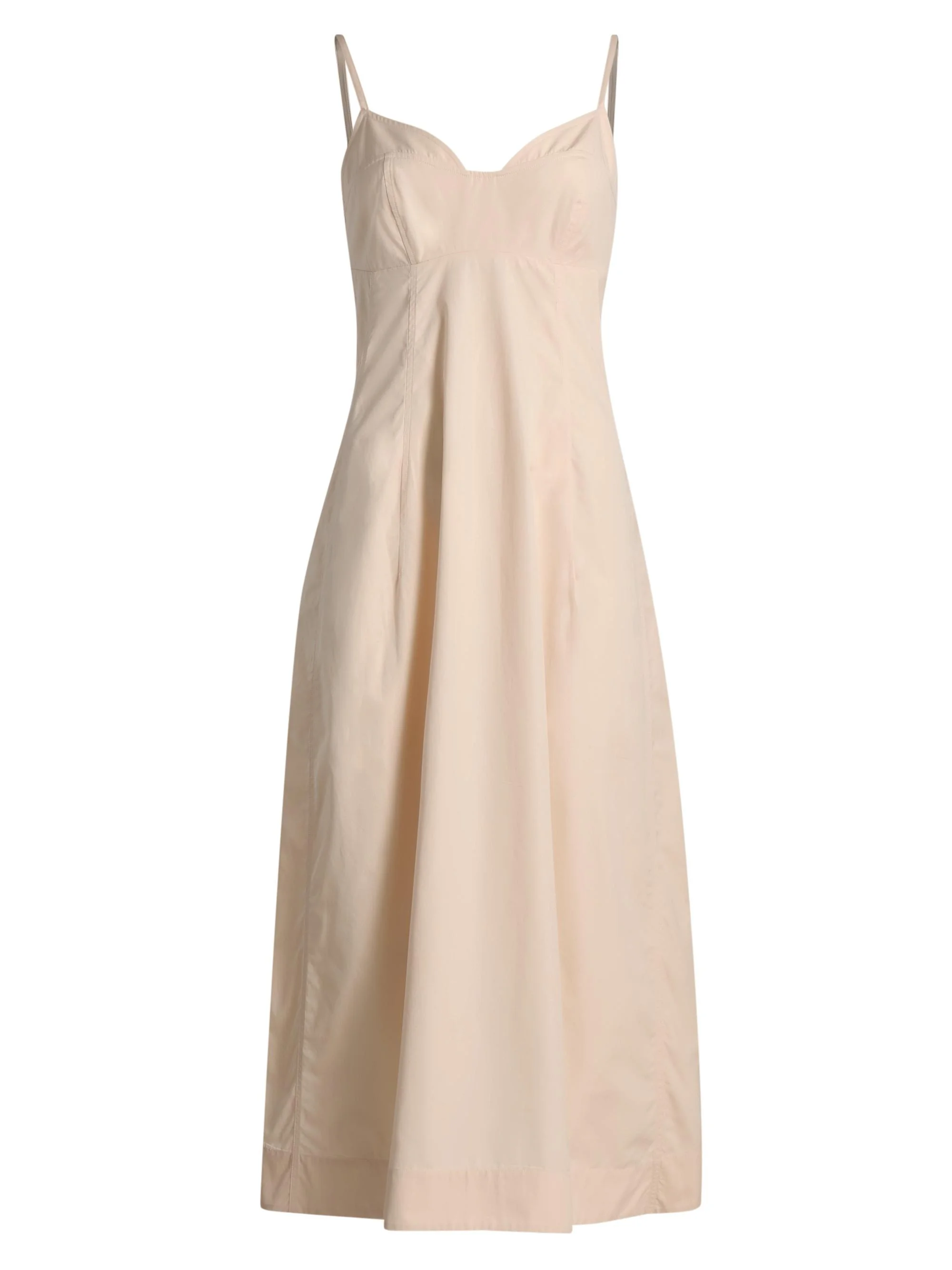 Women's Bustier tton Midi-Dress - Whisper Pink - 1