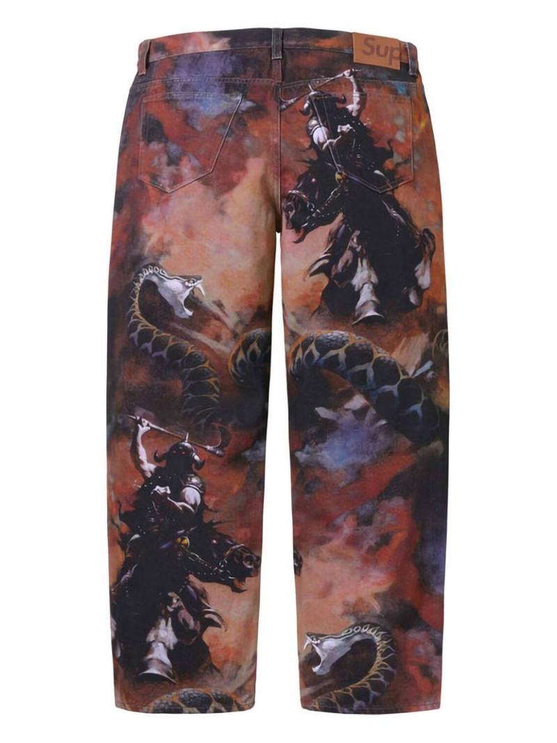 Supreme Frazetta jeans outlook