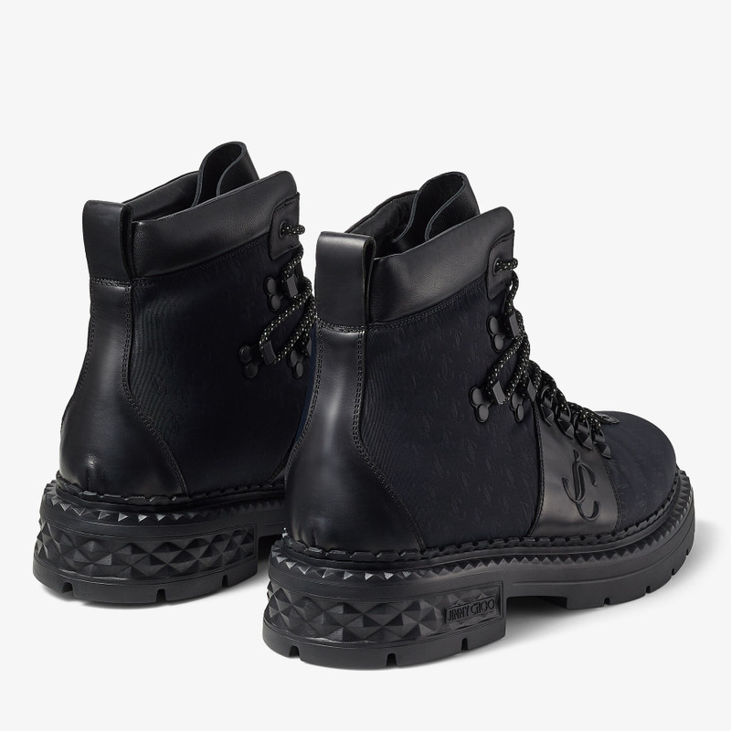 JIMMY CHOO Marlow Hiking Boot
Black JC Nylon and Leather Hiking Boots outlook