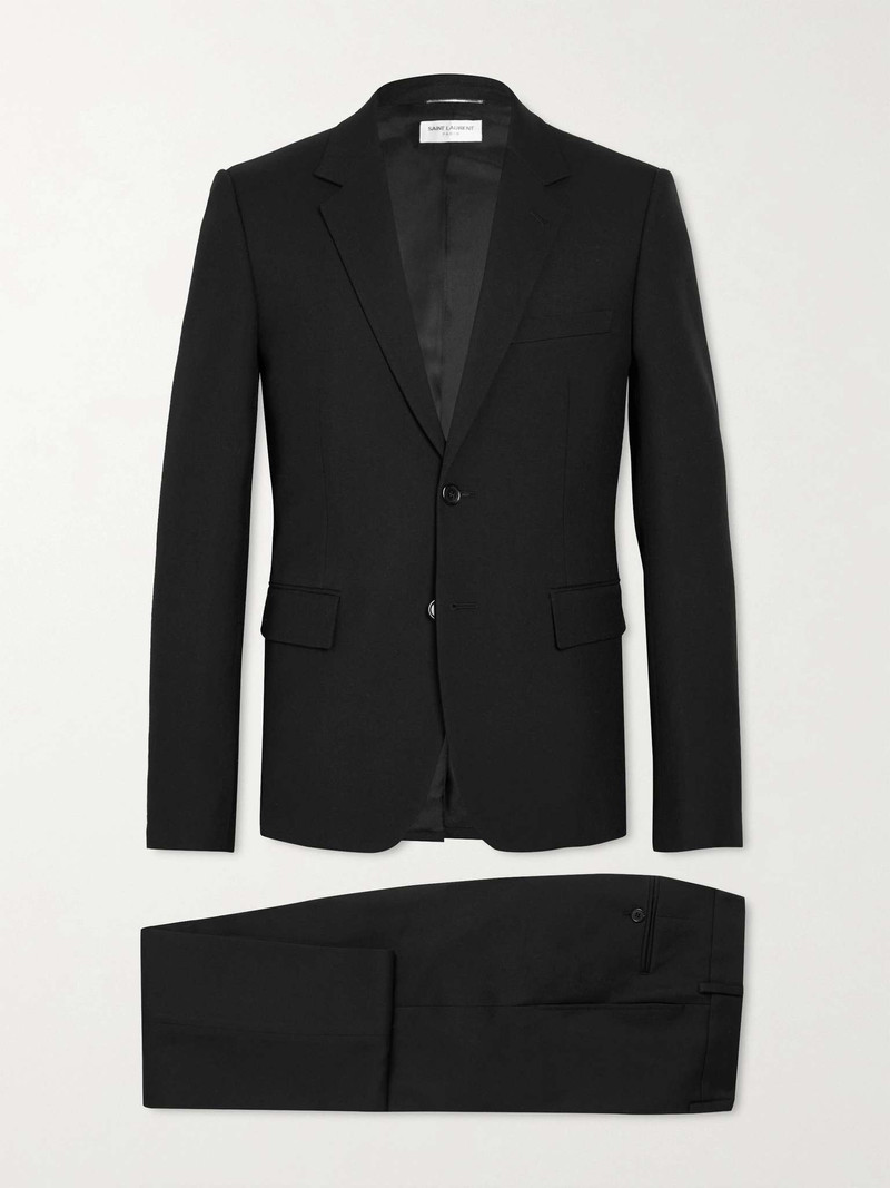 Slim-Fit Virgin Wool-Gabardine Suit 1