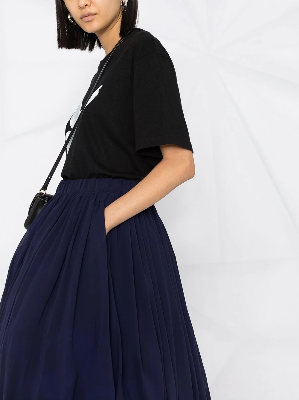 high-waisted balloon skirt - 3