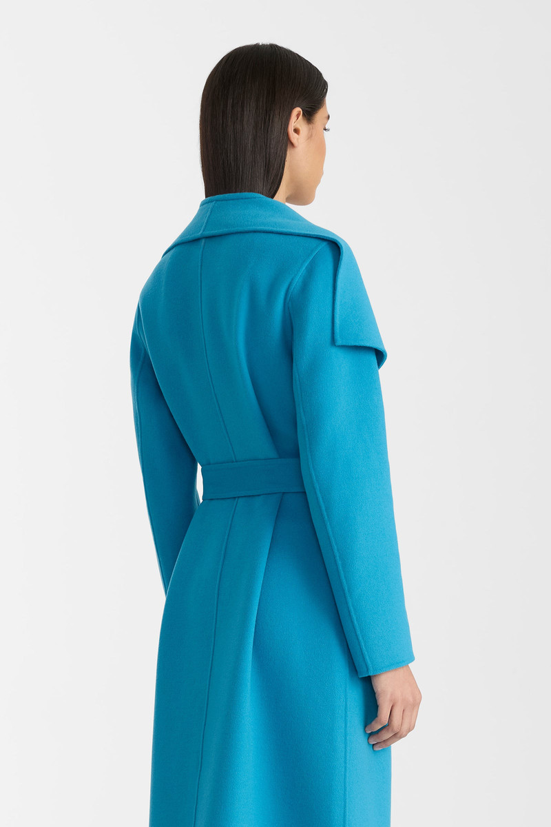 MAI Double-face wool wrap coat 8