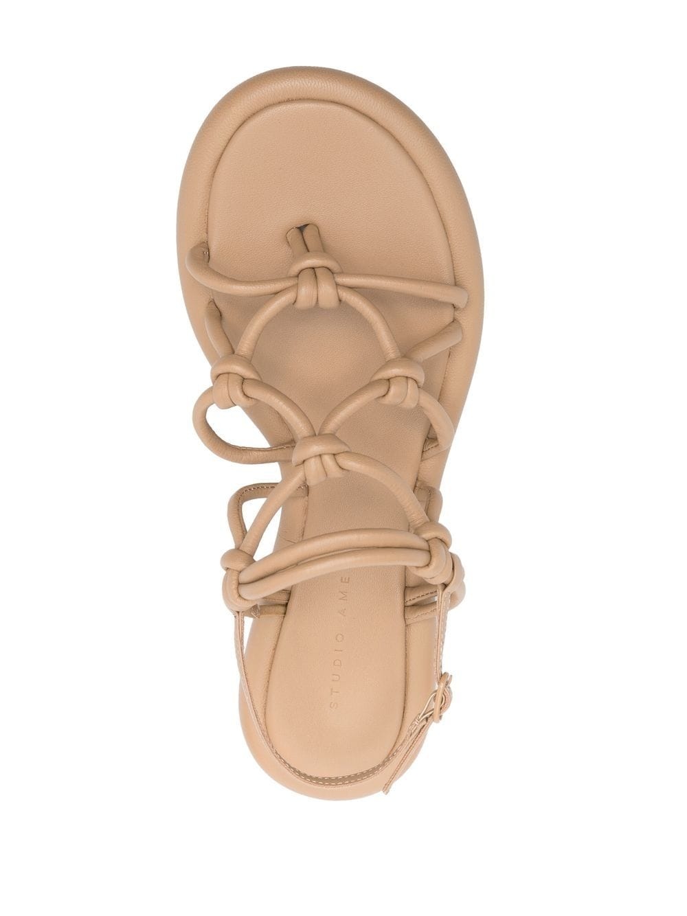 strappy leather sandals - 4