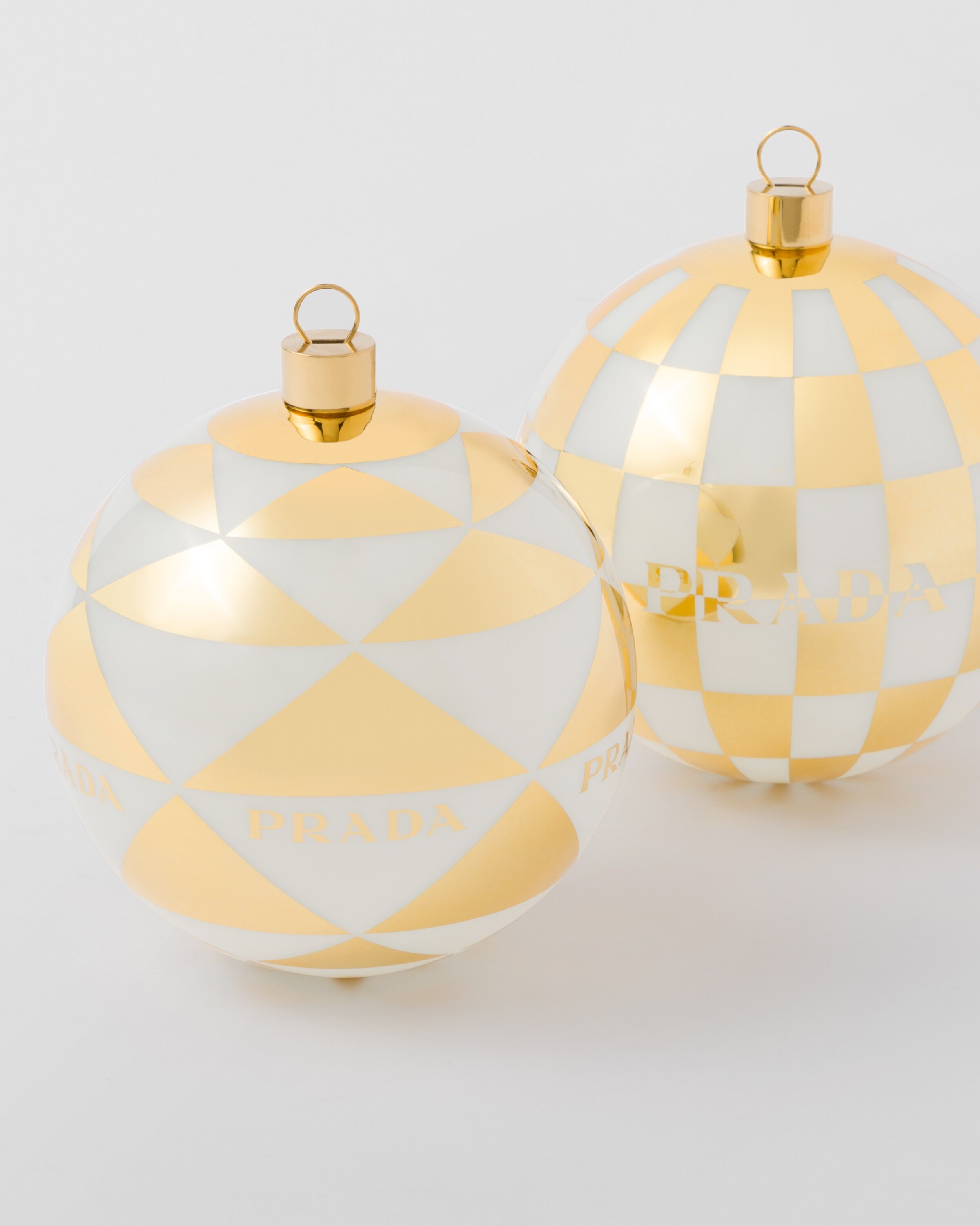 Glass Christmas ornament set - 2