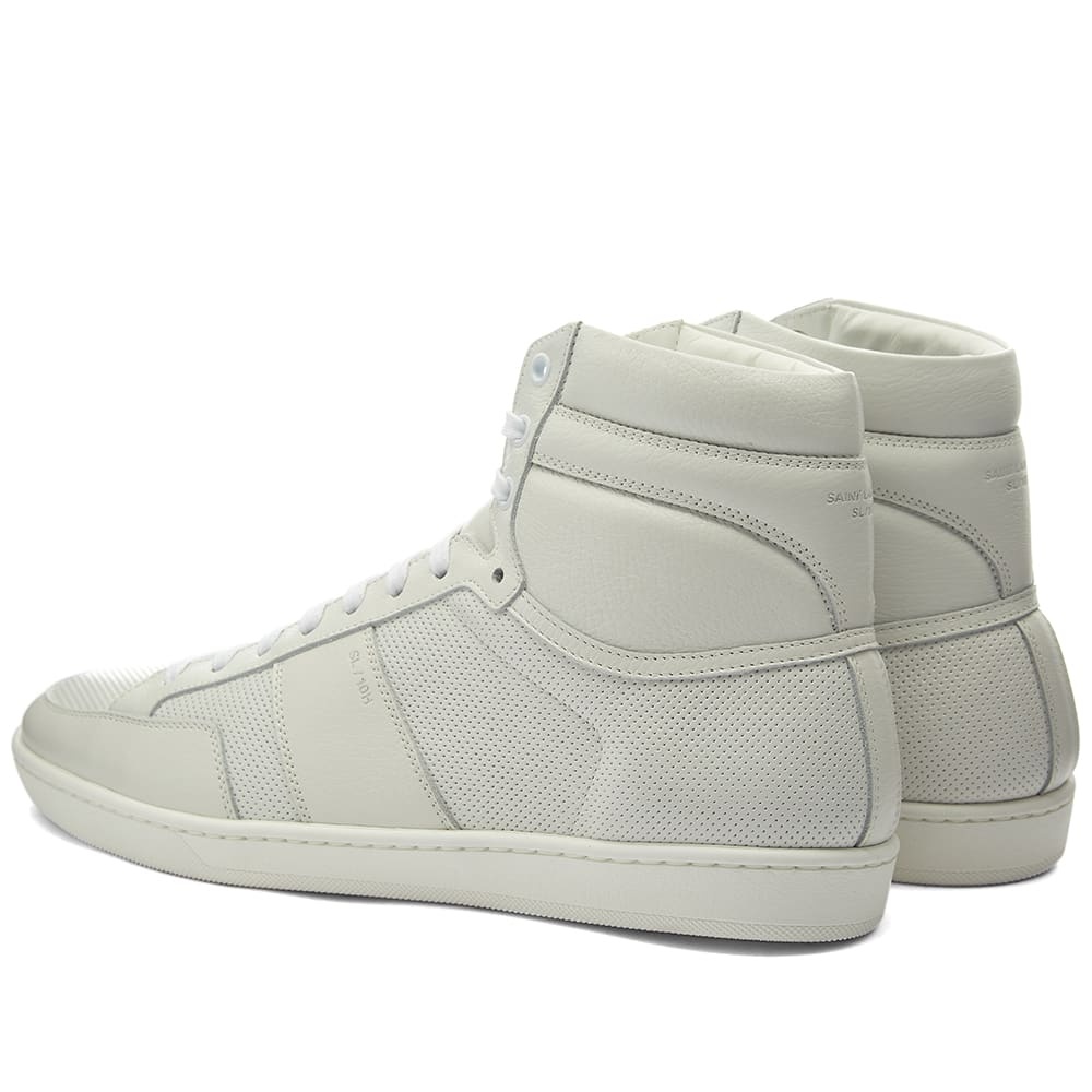 Saint Laurent SL10H Leather Hi Sneaker - 3