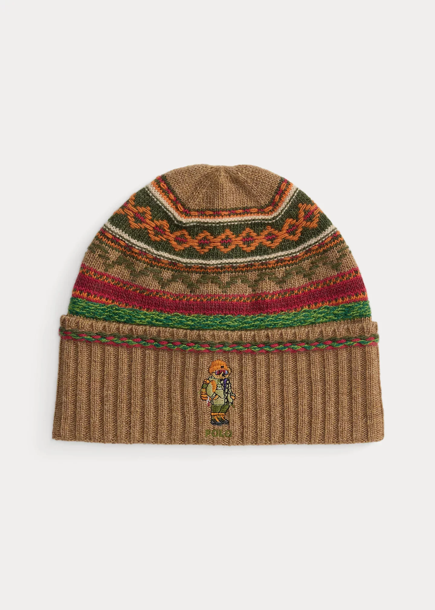 Polo Bear Wool-Blend Beanie - 1