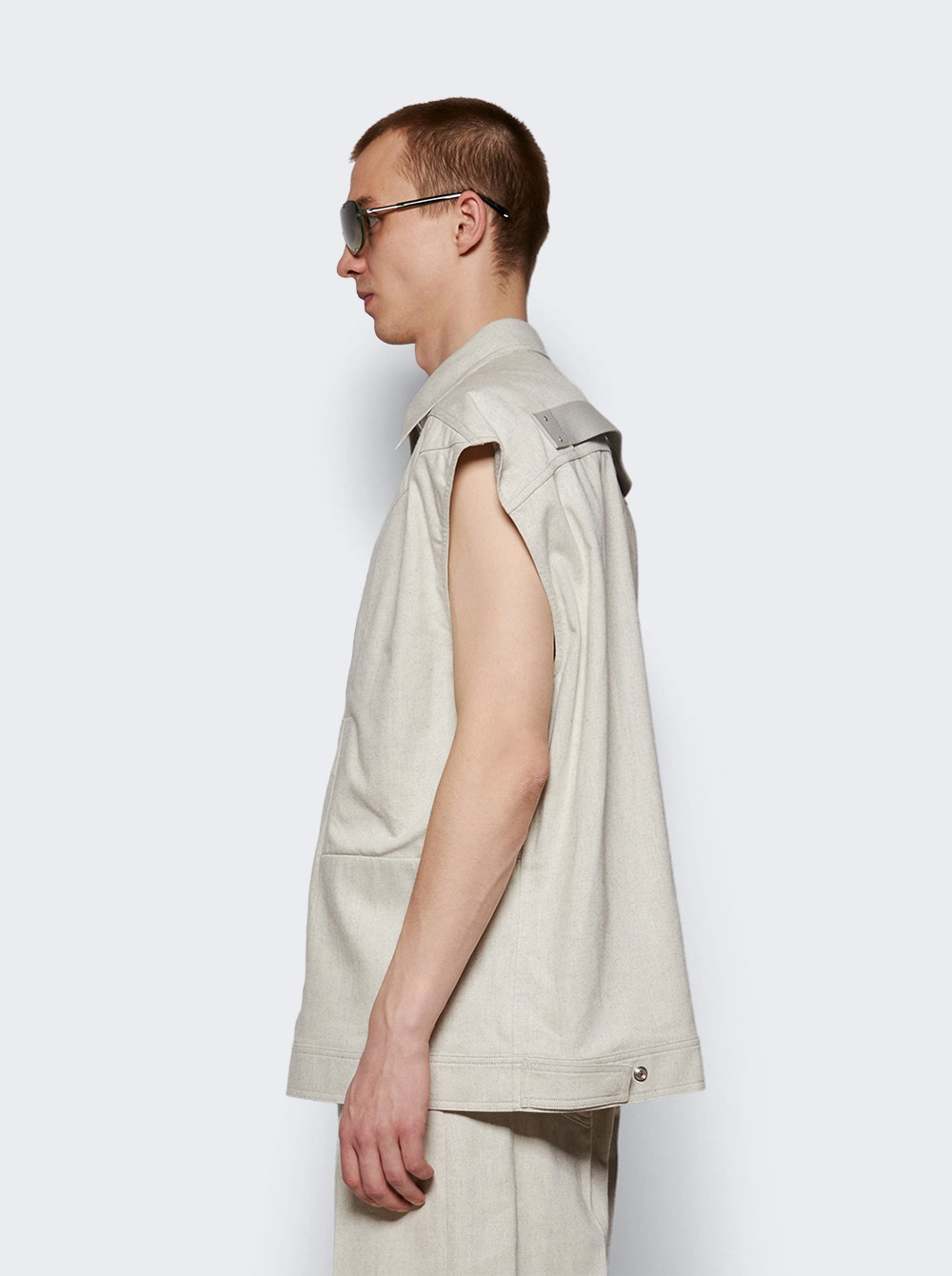 Sleeveless Jumbo Outershirt Dinge - 4