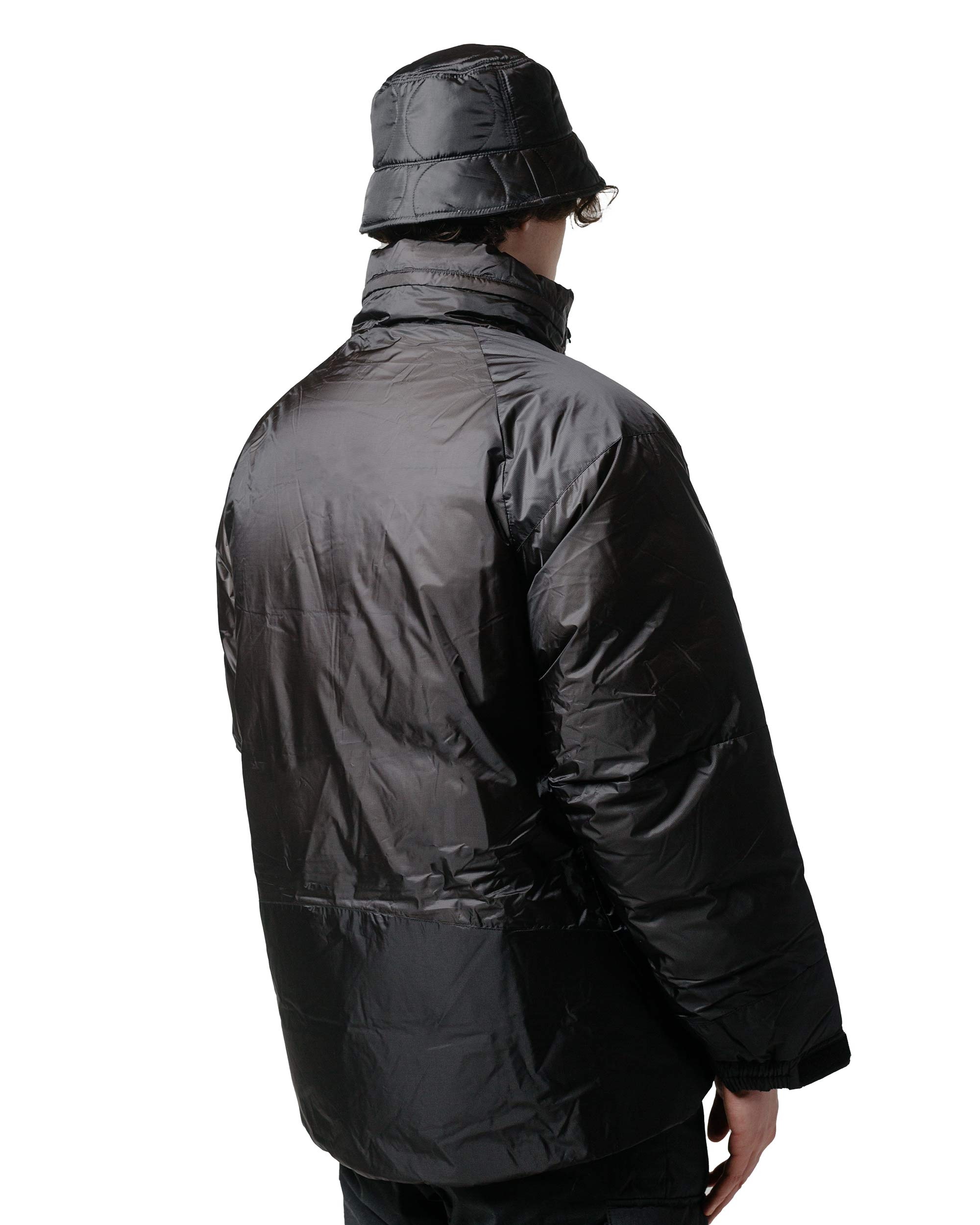 Aurora Tex Light Stand Collar Down Jacket Mikami Black - 3