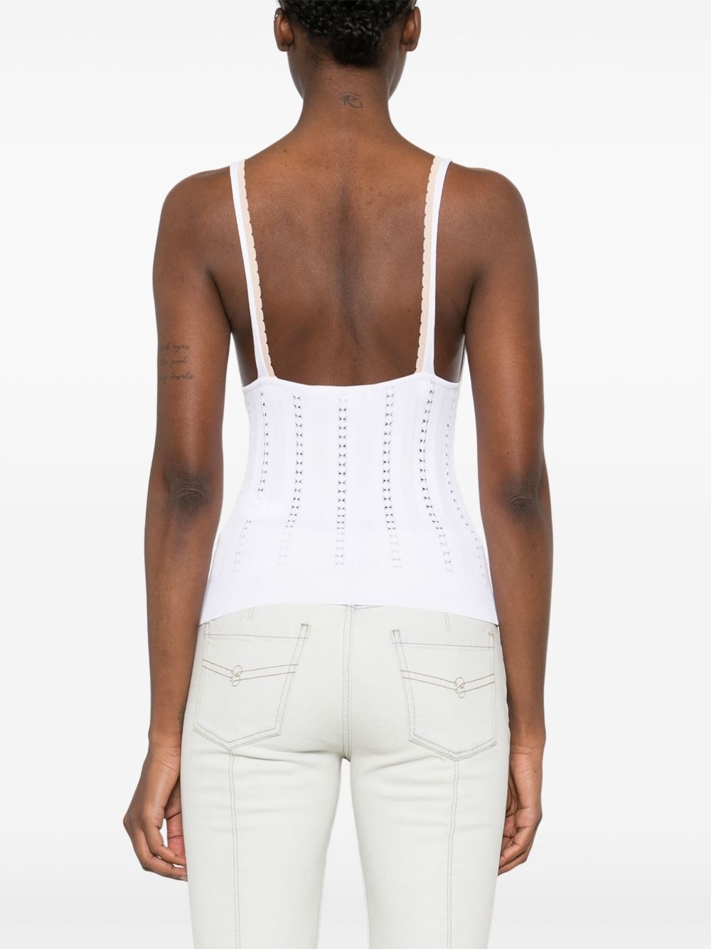 knitted tank top - 4