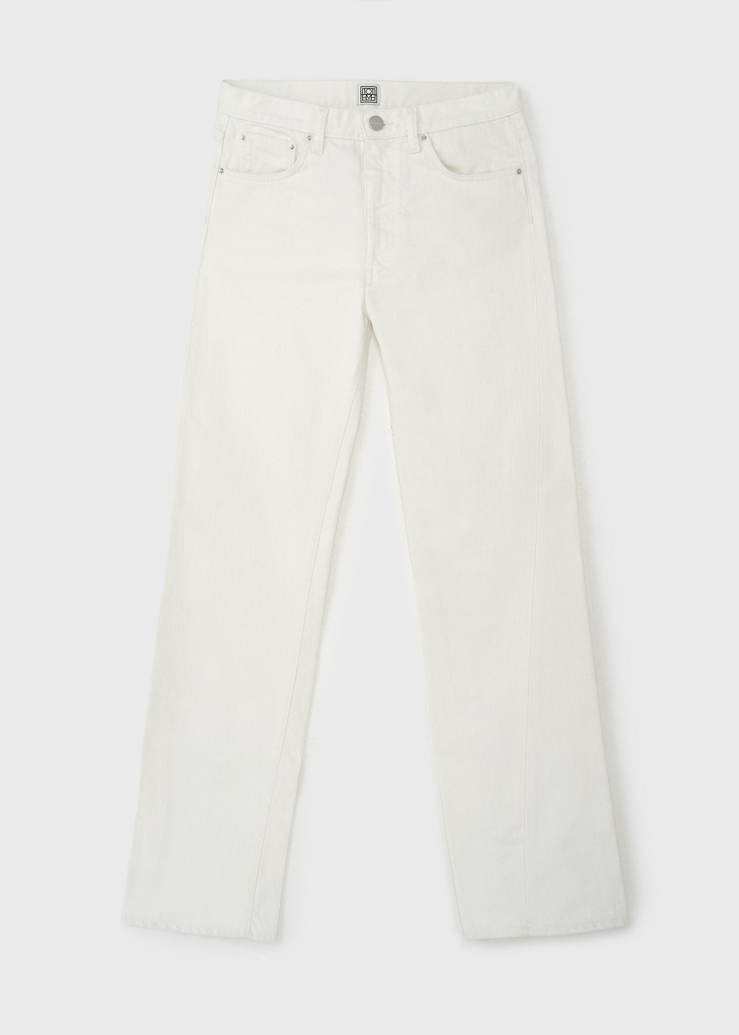 Twisted seam denim off-white - 1