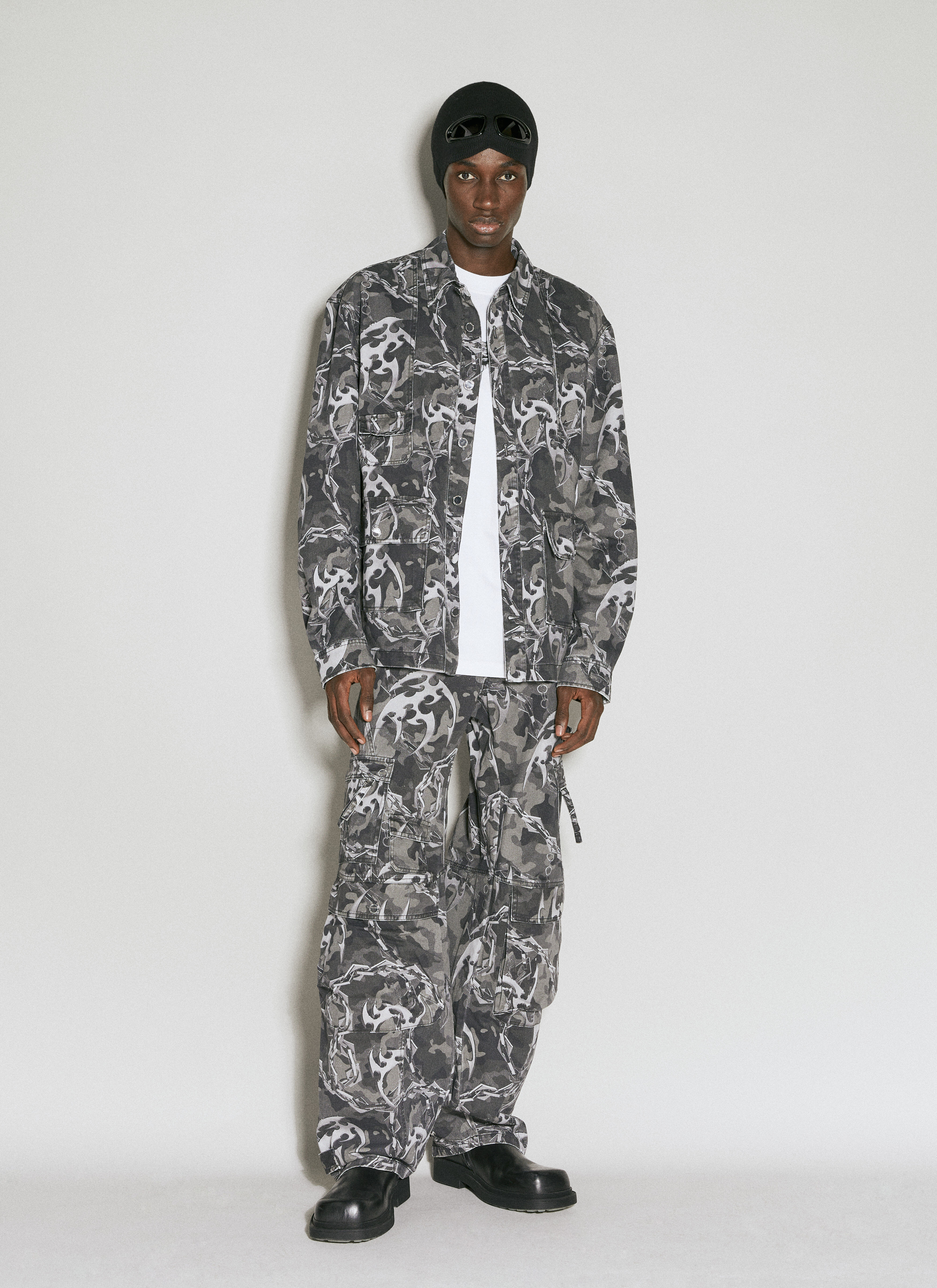 Camo Printed Utility Shirt - 2