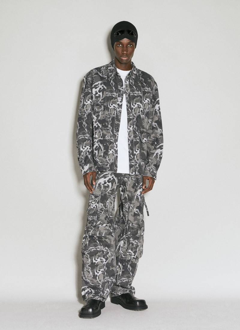 HAN KJØBENHAVN Camo Printed Utility Shirt outlook