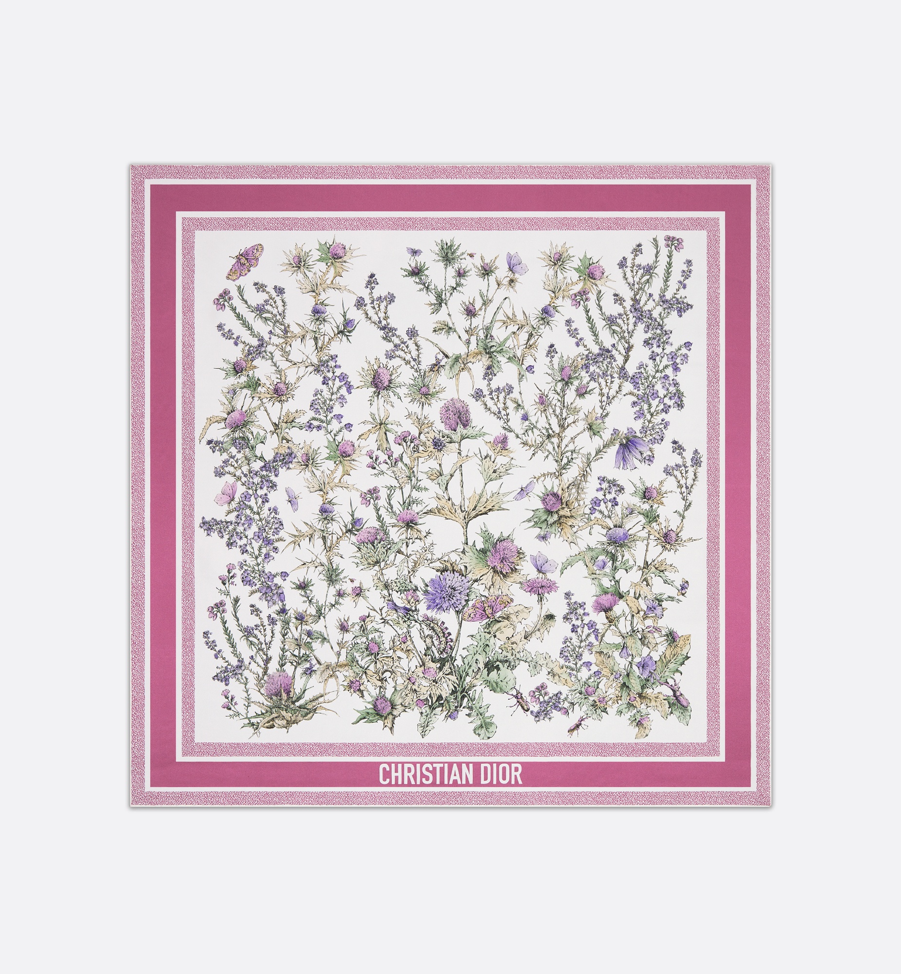 DIOR ◆ CHARDONS 90 SQUARE スカーフ [正規品/関税込] Dior Dior Chardons 90 Square Scarf | REVERSIBLE