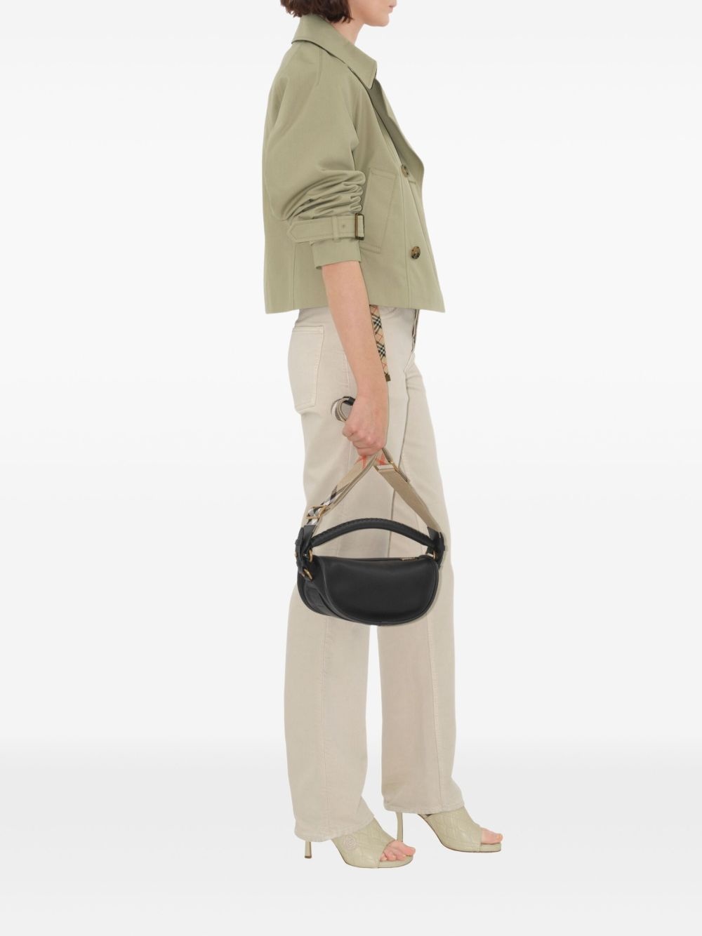 double-breasted trench jacket - 3