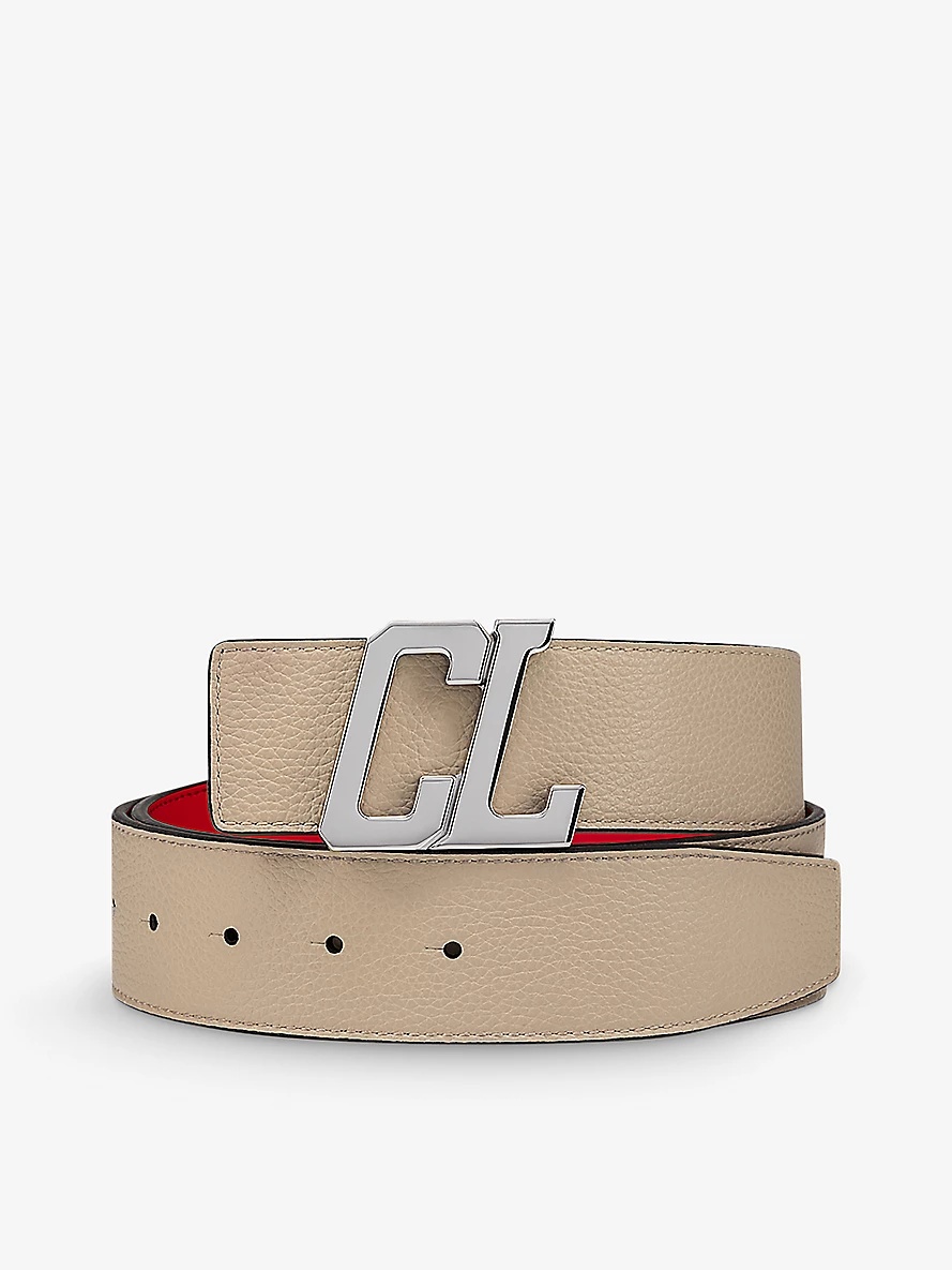 Rui logo-buckle leather belt - 1