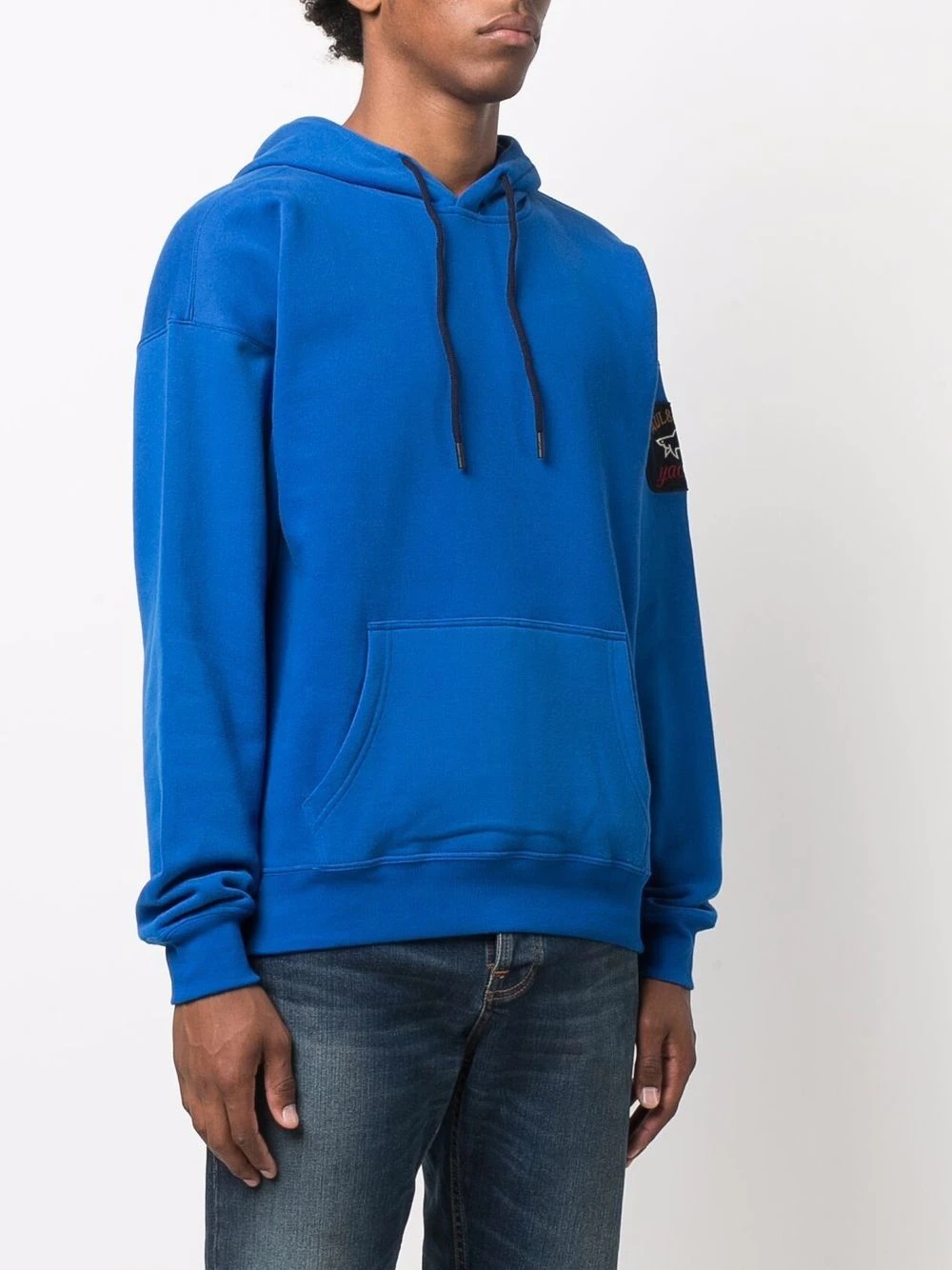 logo-sleeve hoodie - 3