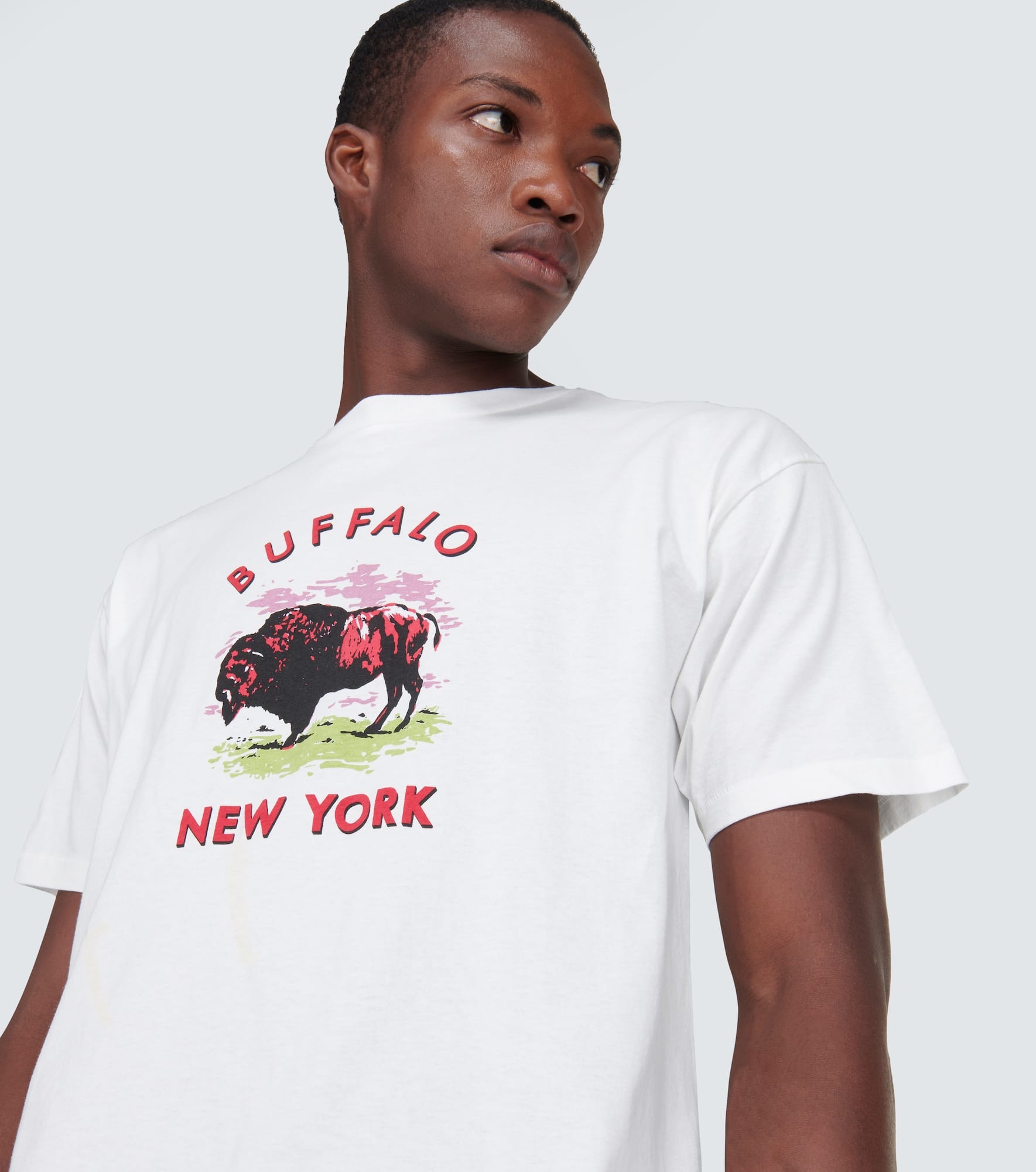 Printed cotton jersey T-shirt - 5
