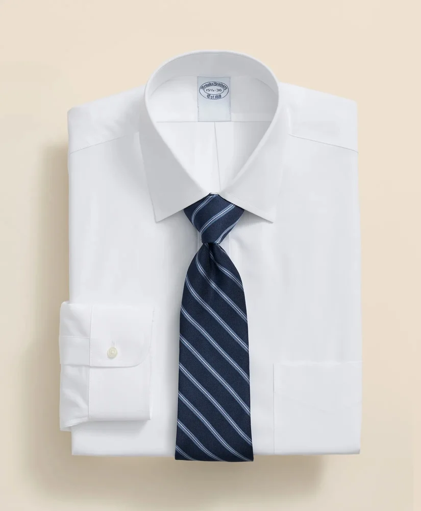 Pure Supima® Cotton Regular-Finish Ainsley Collar, Dress Shirt - 1