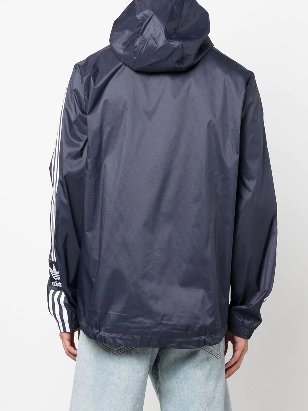 zipped hooded jacket - 4