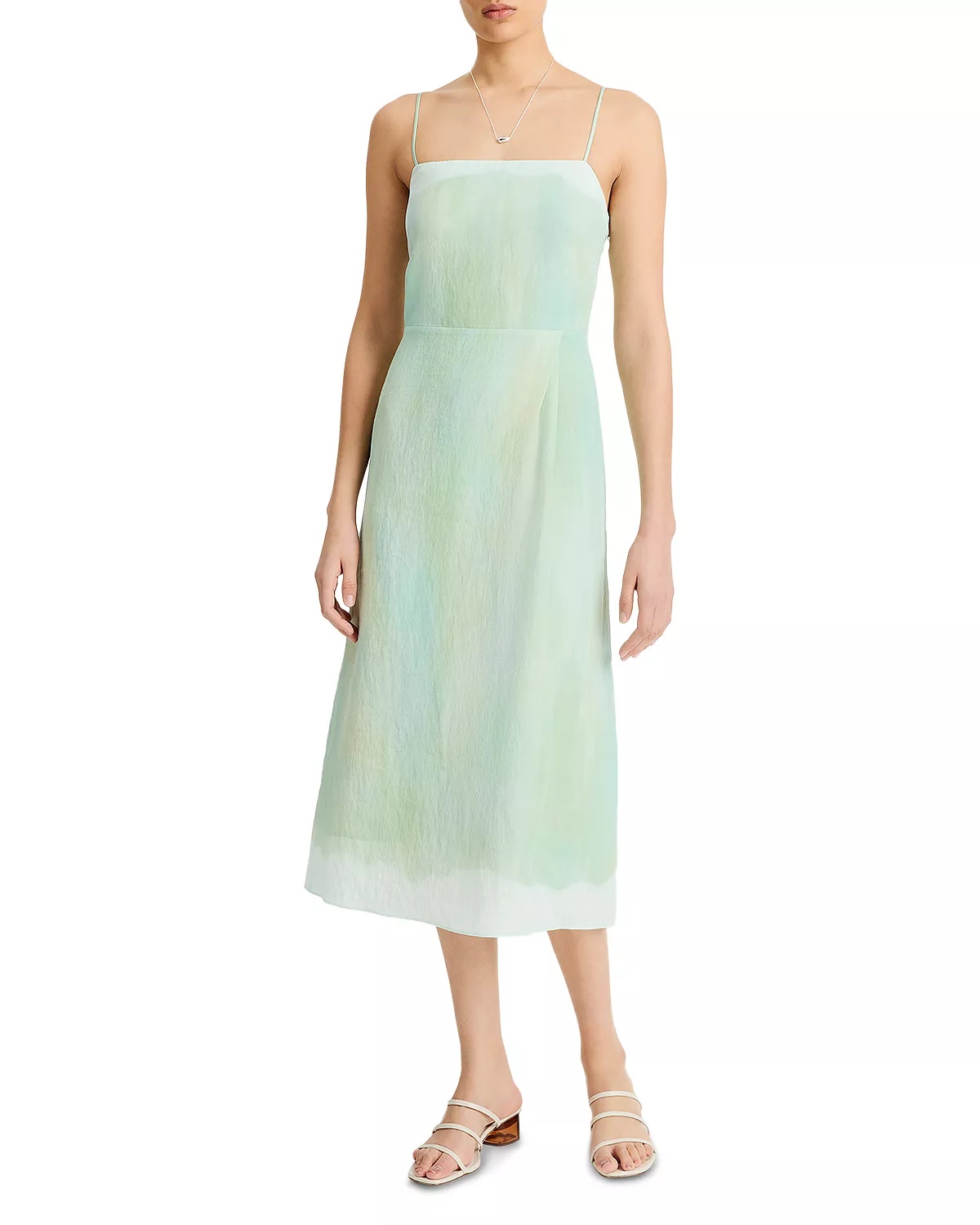 Painted Pastel Board Midi Dress - 1