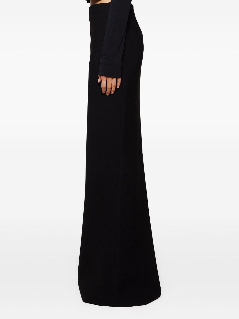 high-waisted column maxi skirt - 4