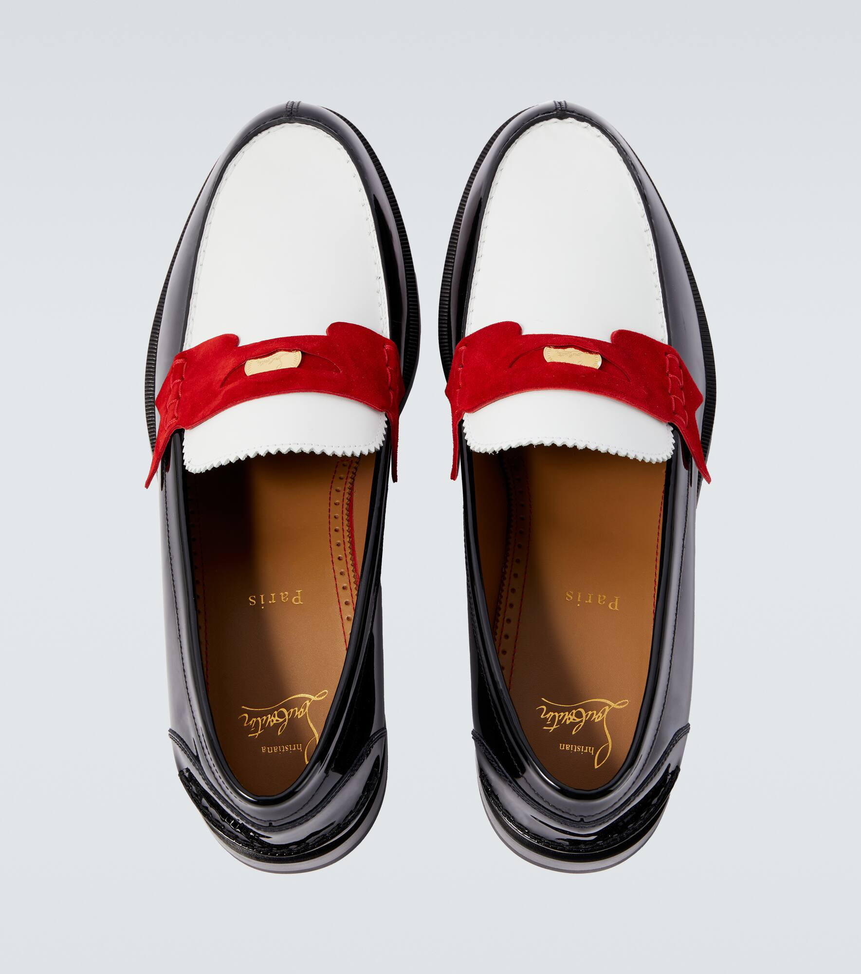 Penny patent leather penny loafers - 4