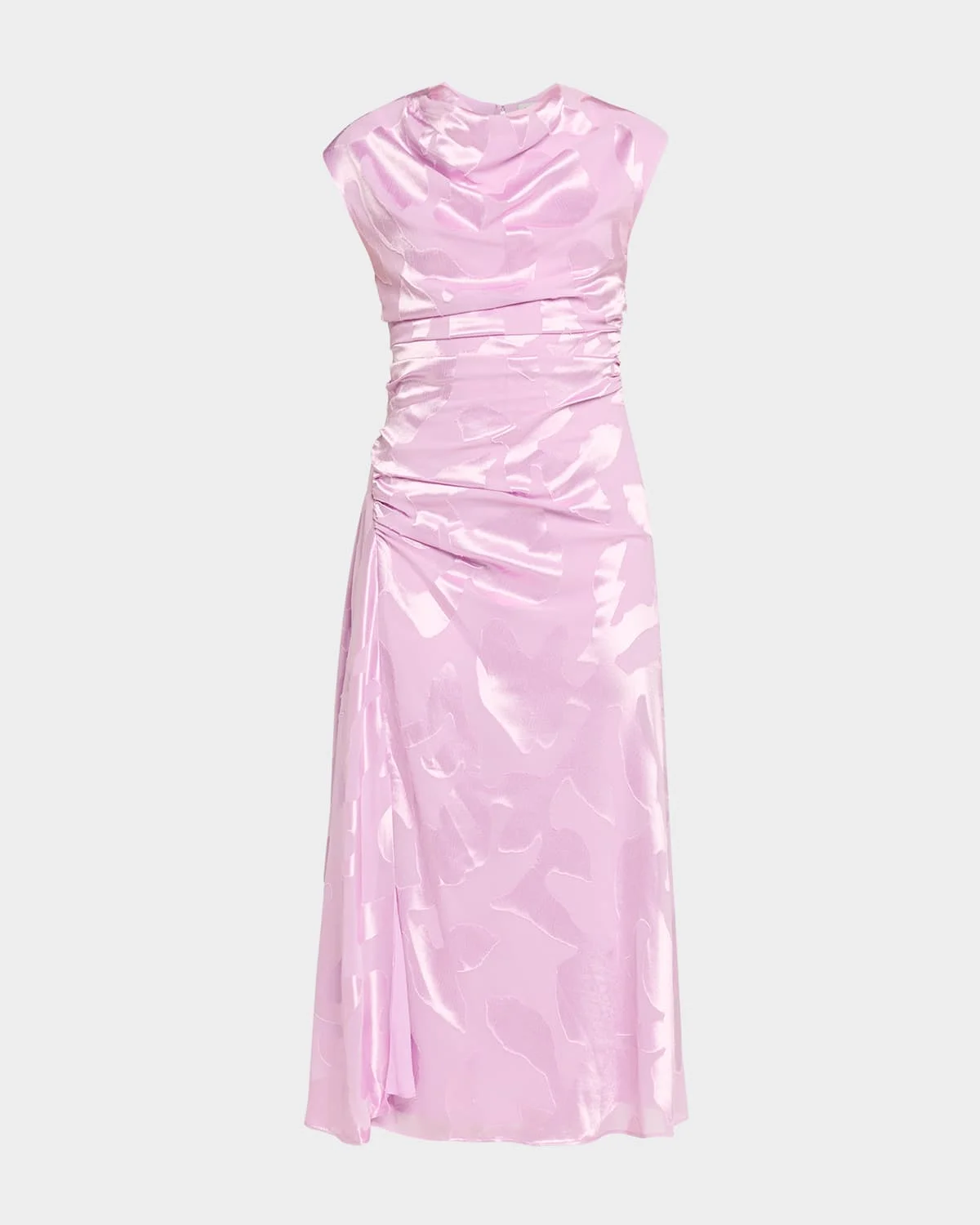 Burke Draped Midi Dress - 1