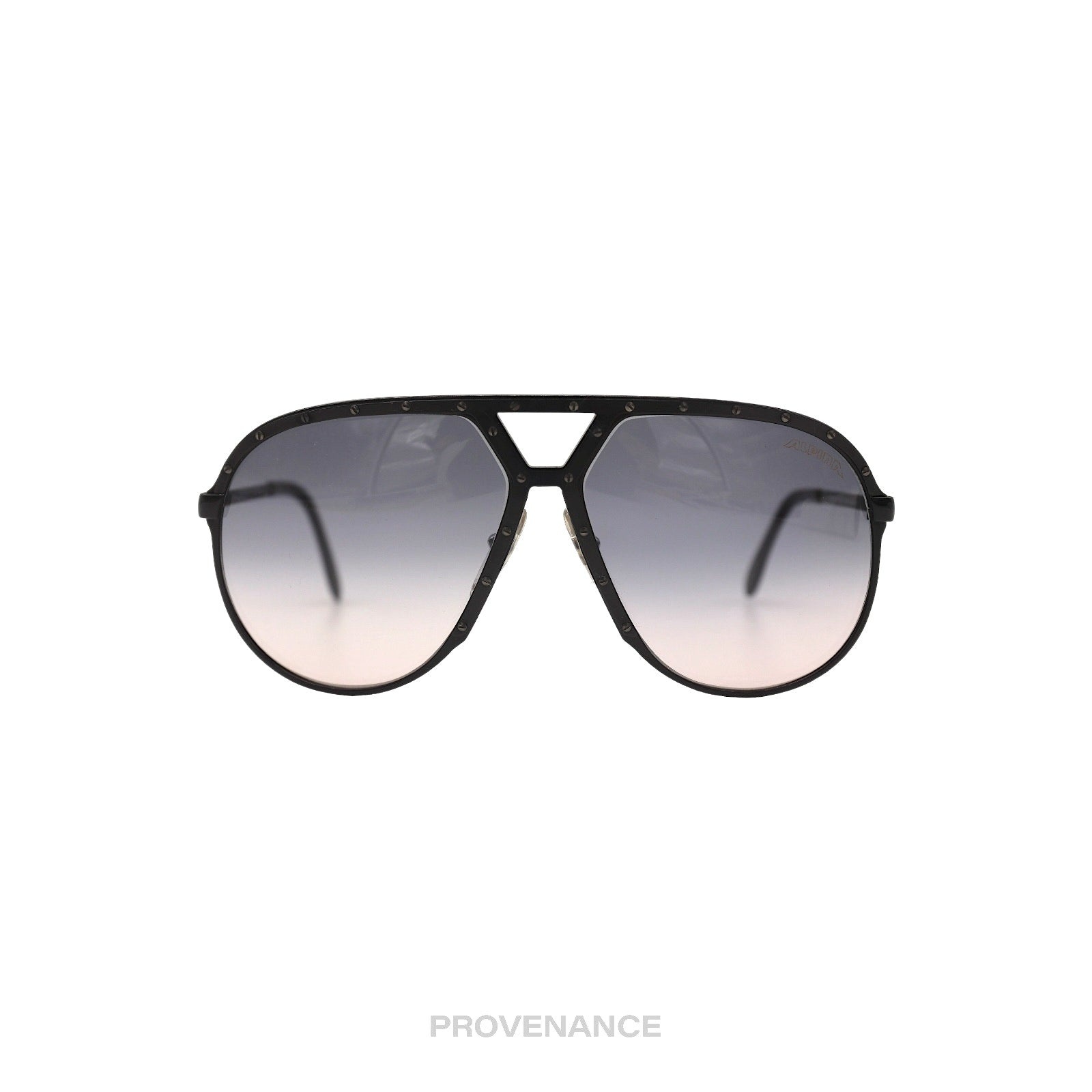 Alpina - Alpina M1 Vintage Sunglasses - Black/Black - 1