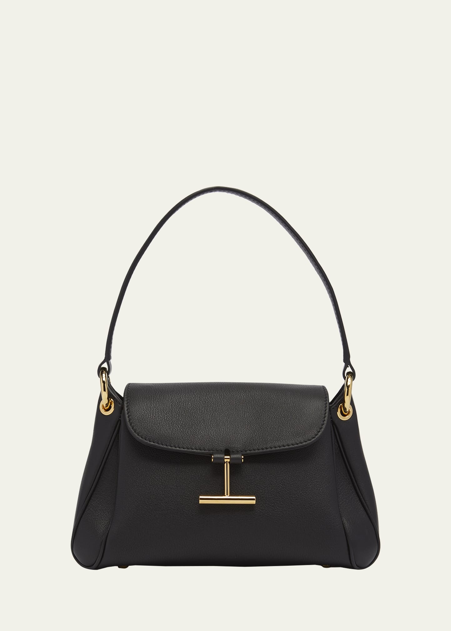 Tara Small Shoulder Bag in Grain Leather - 1