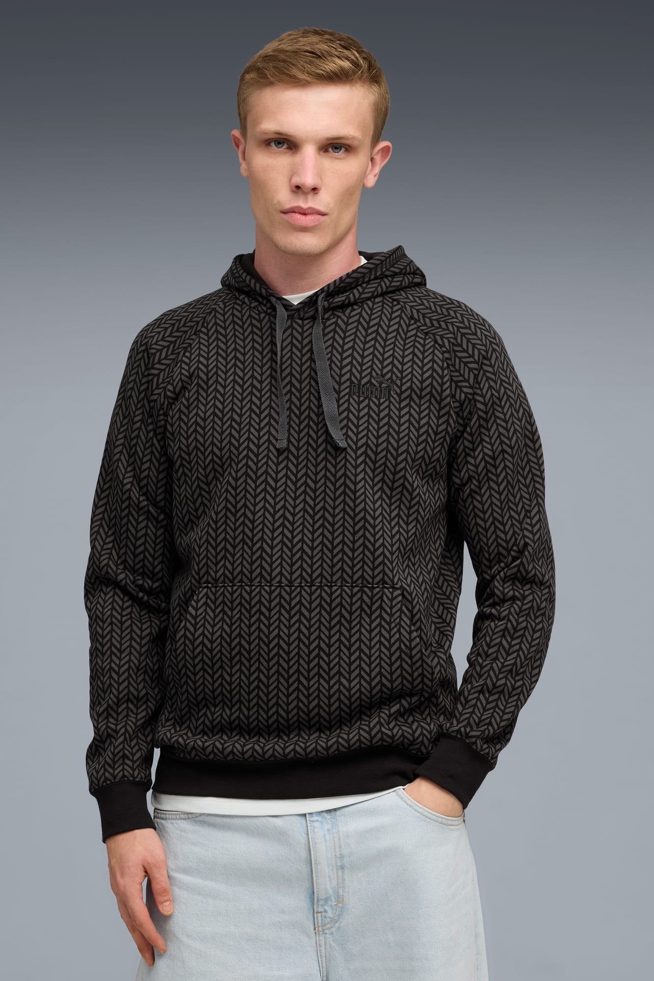 PUMA Essentials Herringbone Men's Hoodie - 3