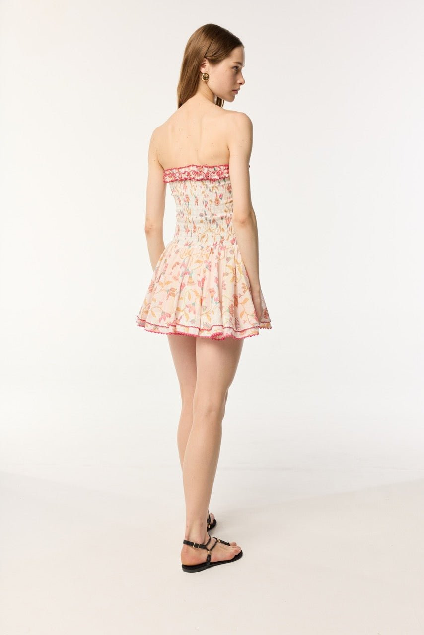 Bandeau Dress Cory - Pink Ylang Ylang - 2