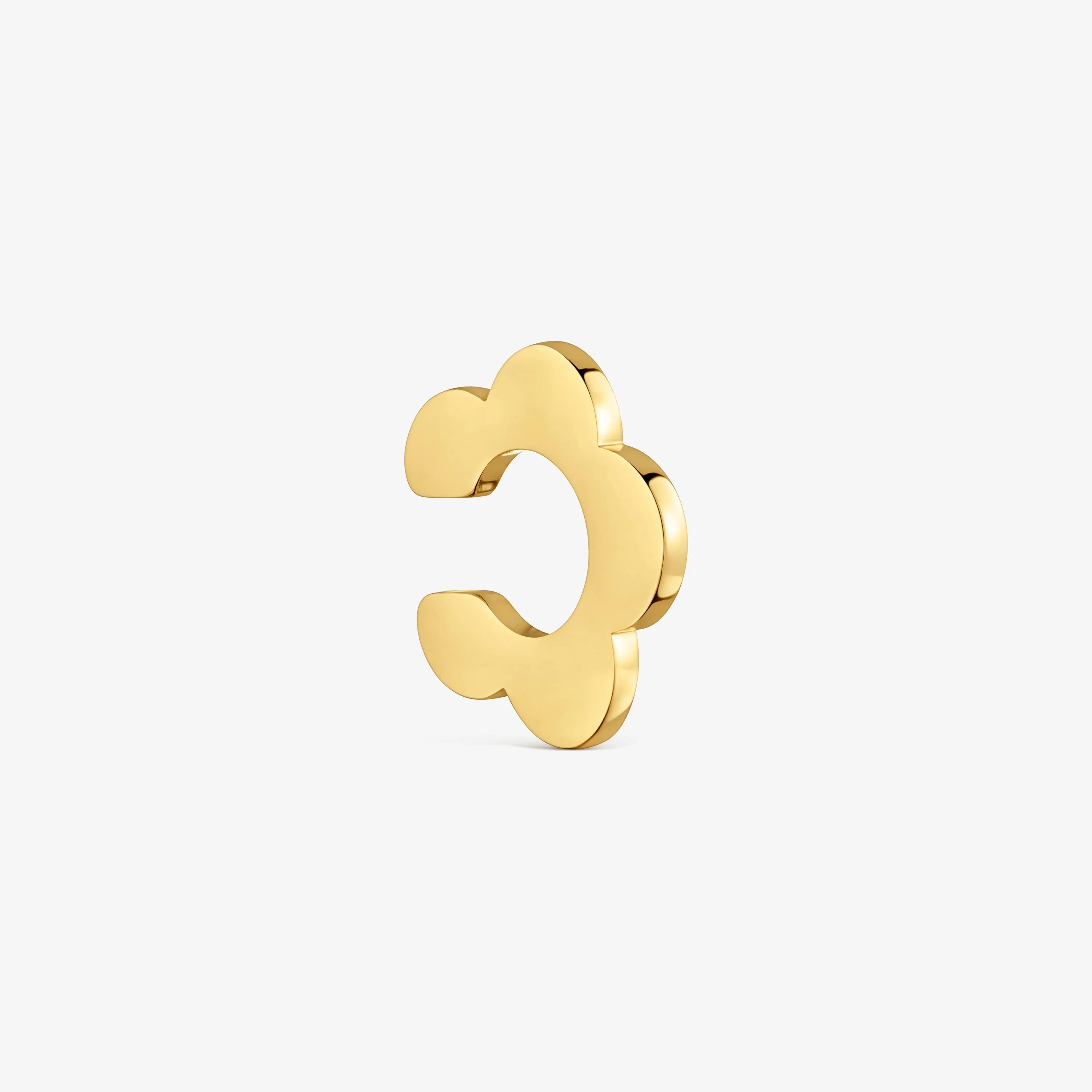 Gold-colored steel flower Earcuff TOUS Galaxy - 1