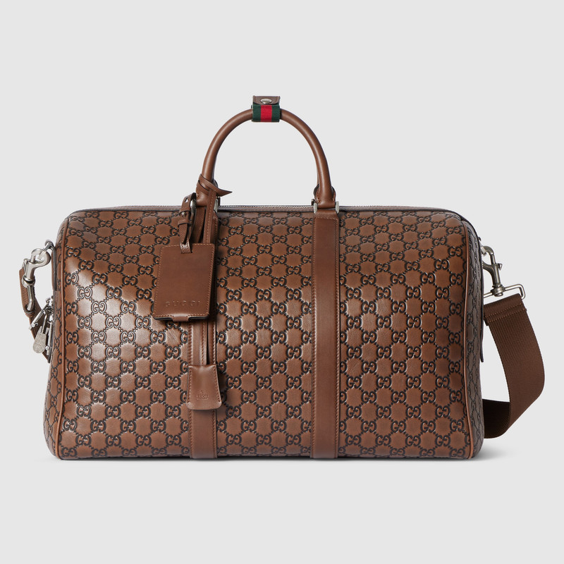 GG Emblem medium duffle bag 1