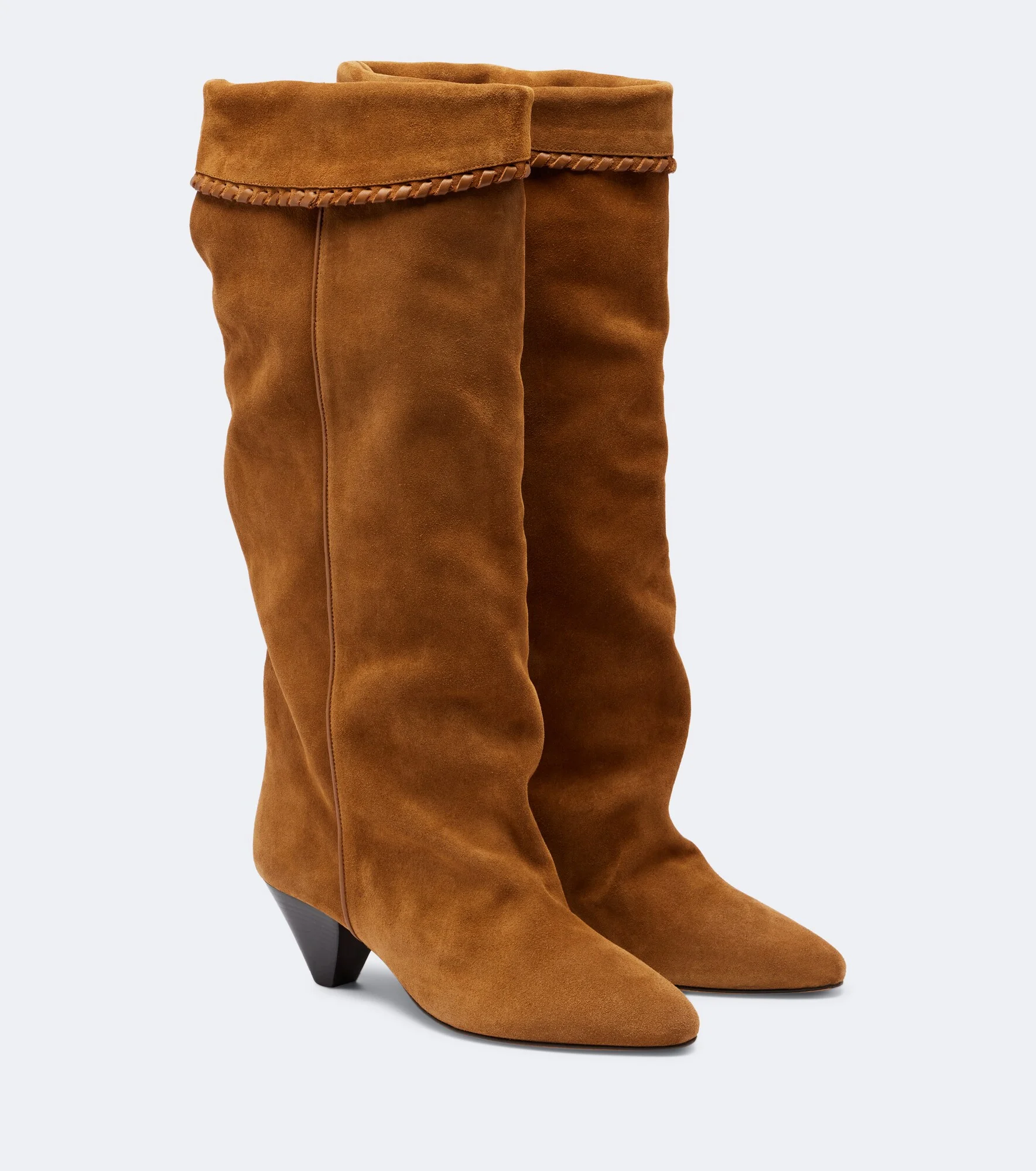 Elita suede knee-high boots - 1