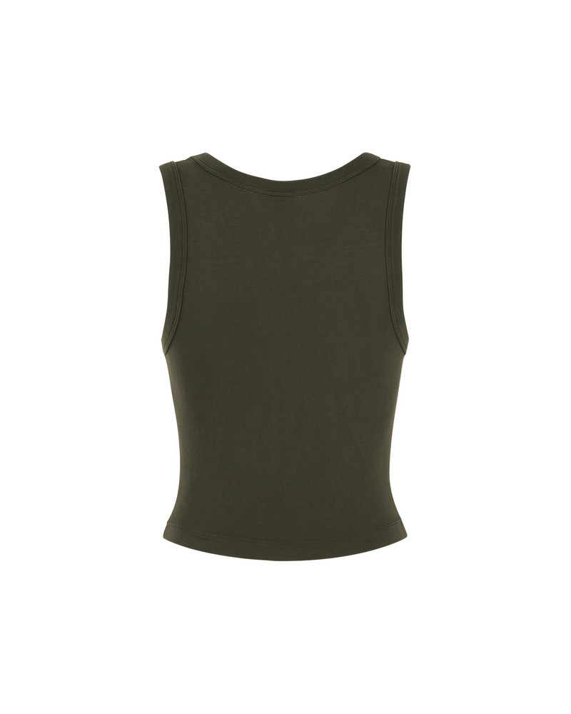 CROPPED TANK MILITARY 3