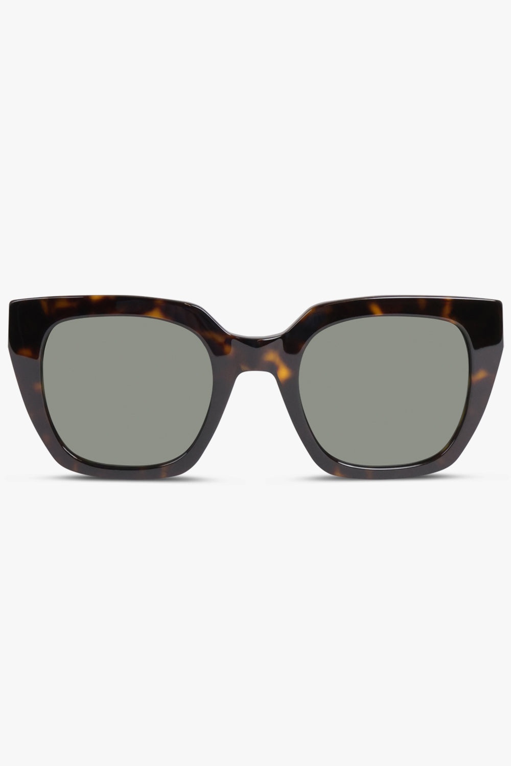 SL M143 SQUARE FRAME SUNGLASSES | DARK HAVANA/GREY - 1