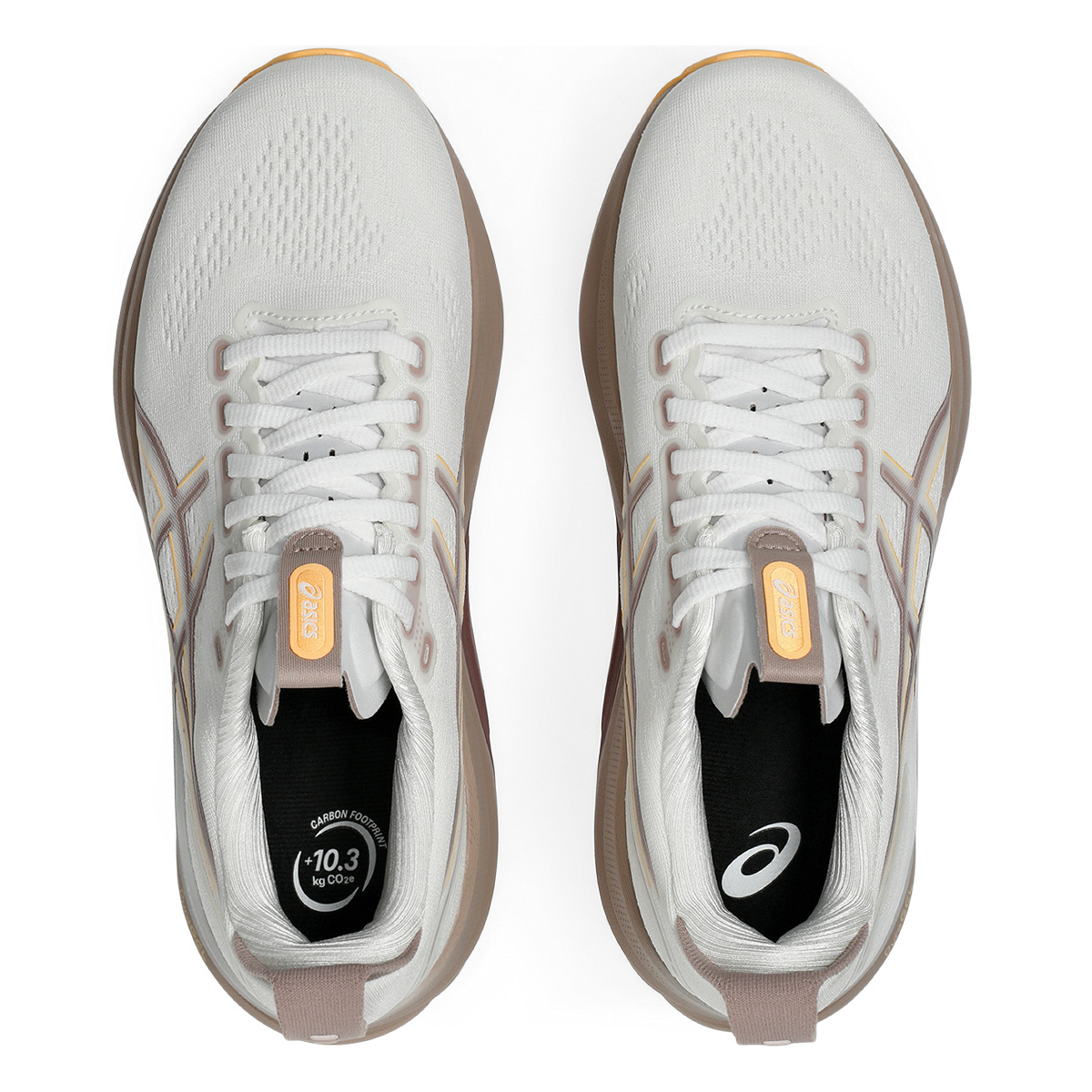 Asics Gel Kayano 32 White - Orange Glow - 3