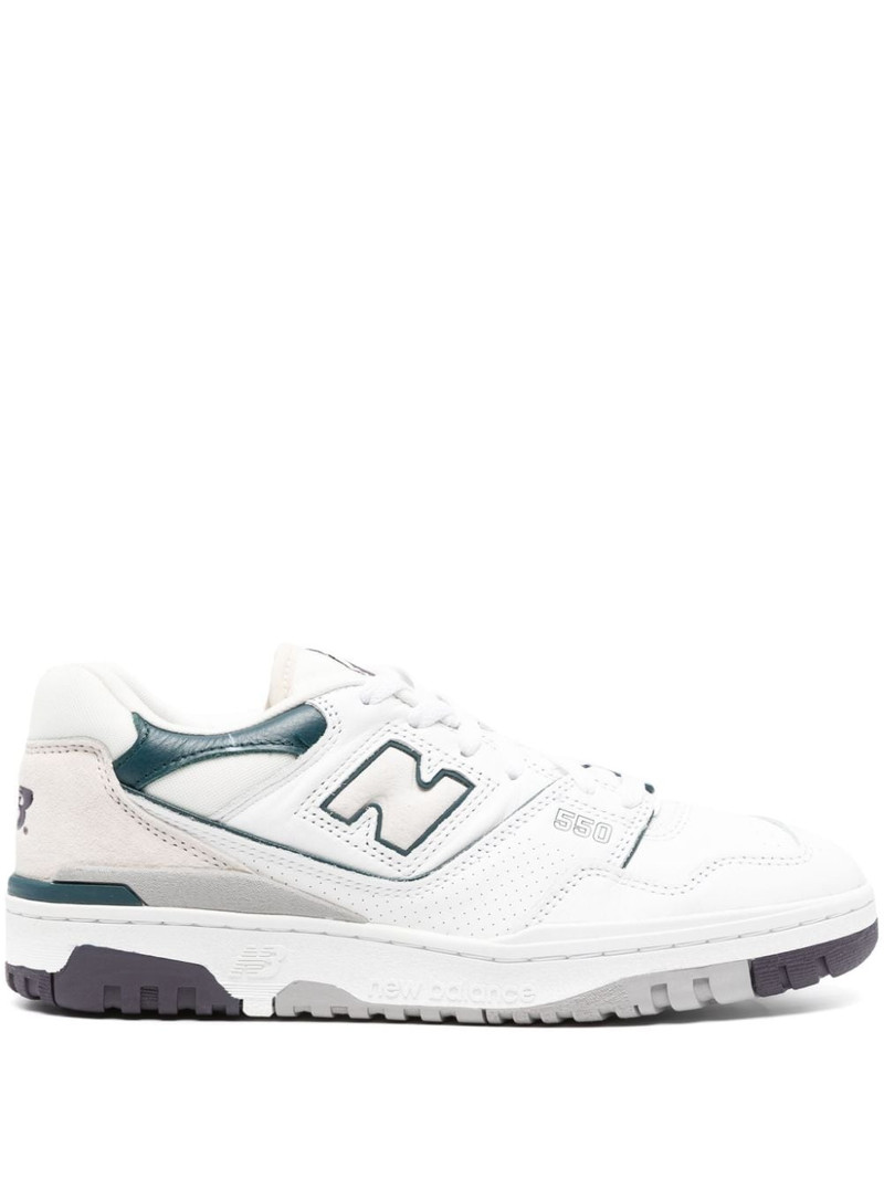 550 panelled leather sneakers 1