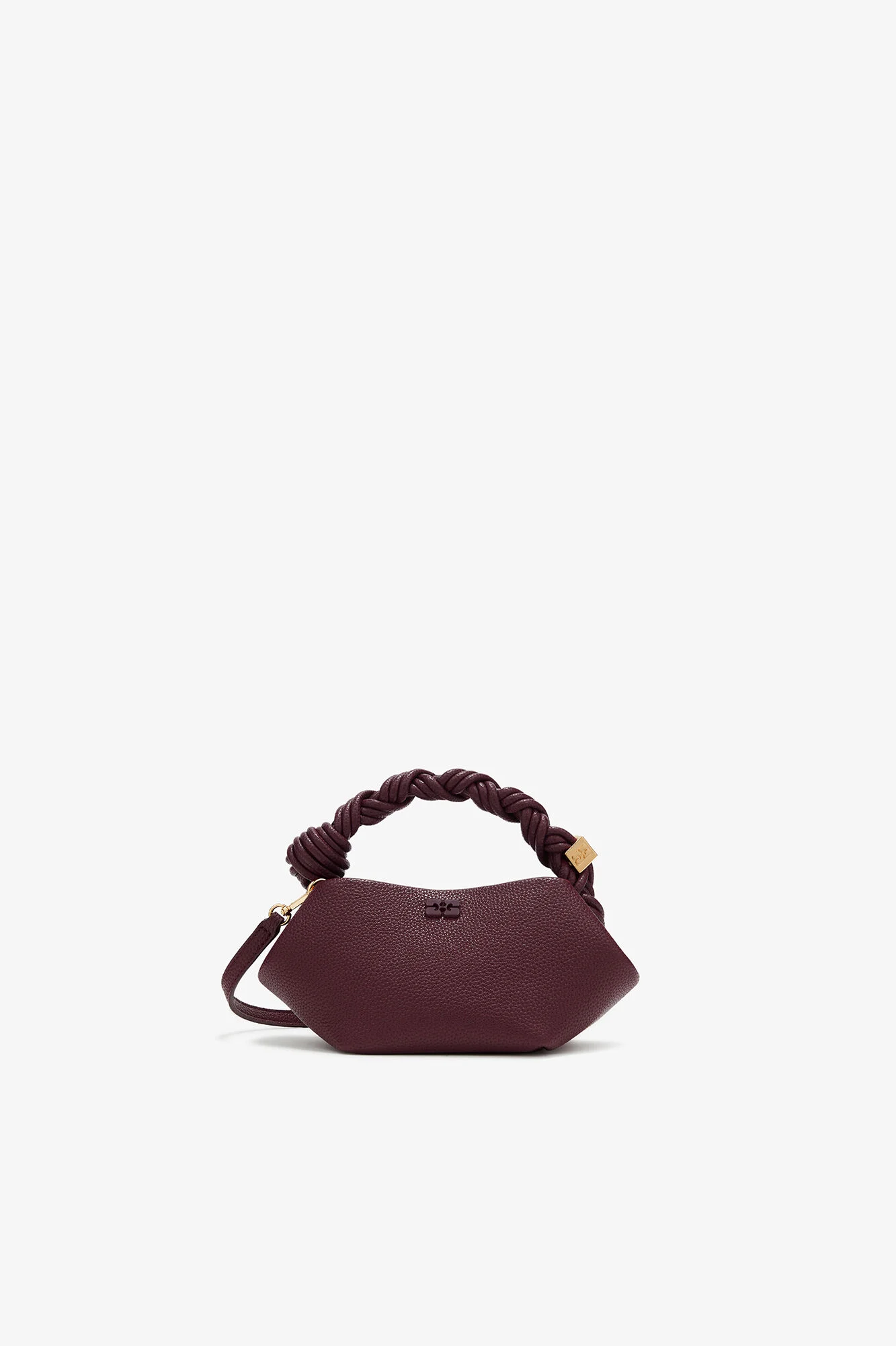 MINI BOU BAG IN BURGUNDY - 1