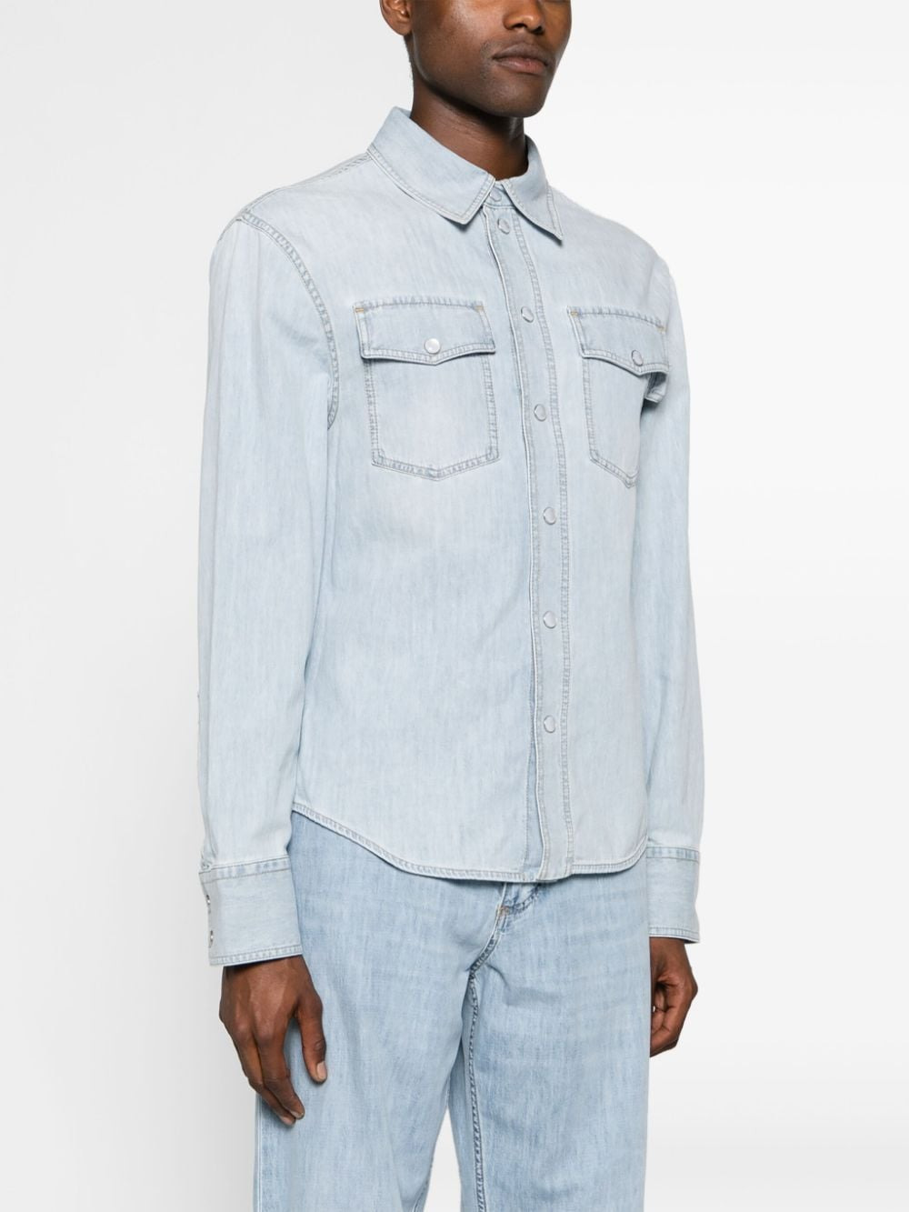 Bottega Veneta Men Shirt With Logo - 6