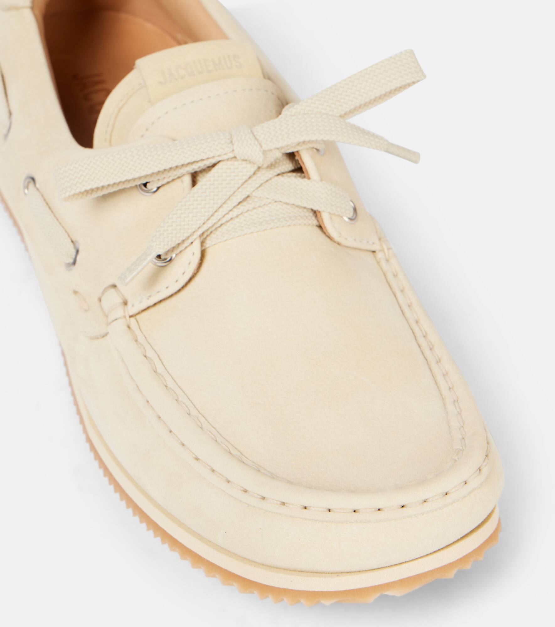 Batto leather boat shoes - 5