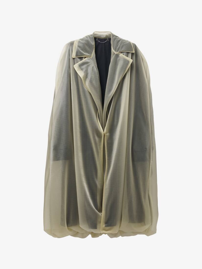 Detachable Cape Trench Coat - 2