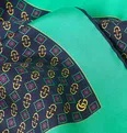 Logo-Print Silk Pocket Square - 8