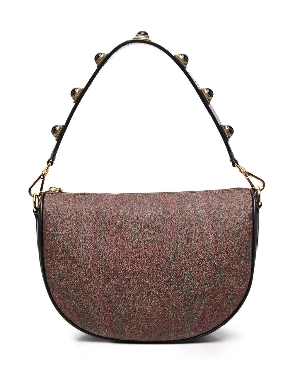 Crown Me paisley clutch bag - 6