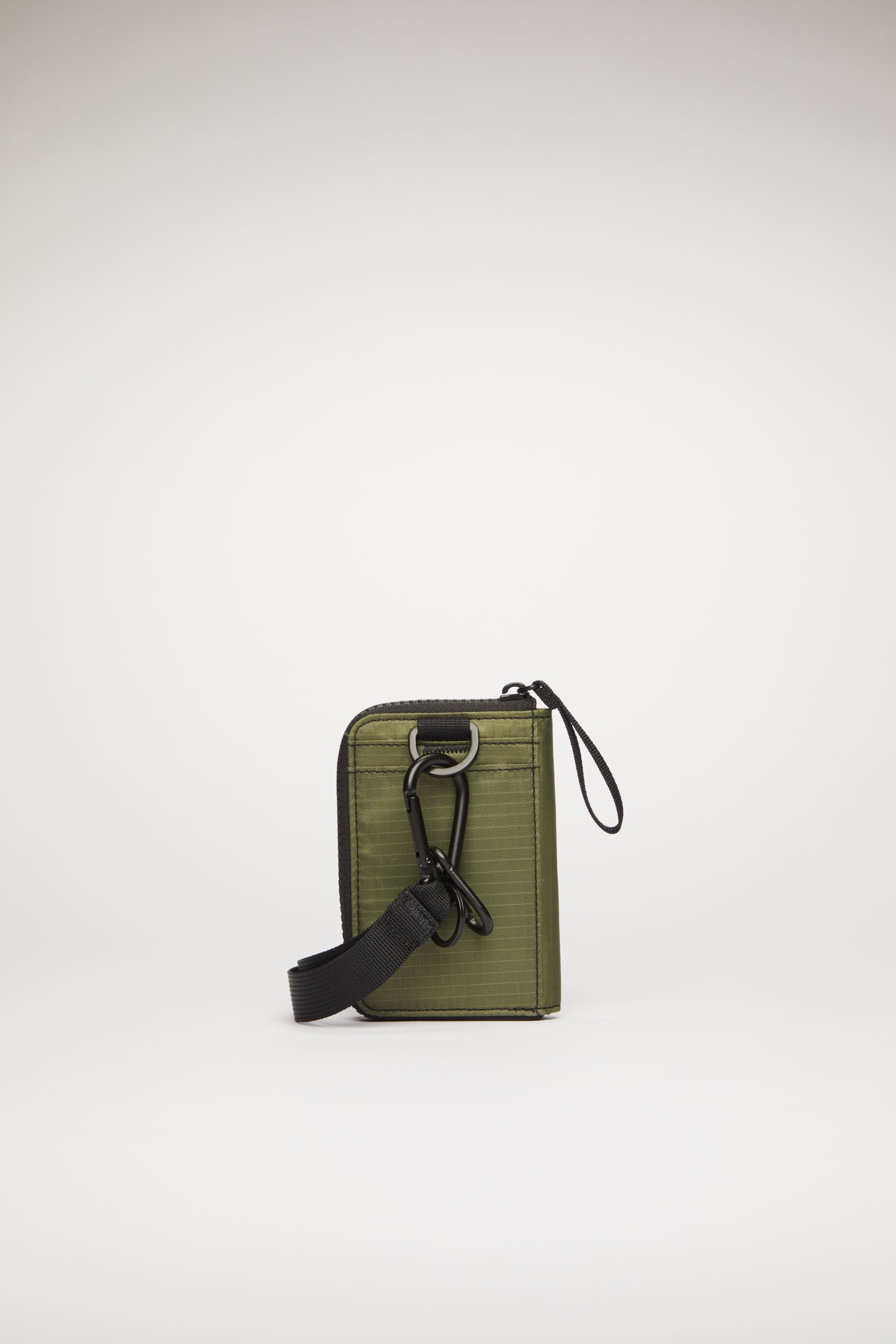 Ripstop lanyard wallet khaki green - 4